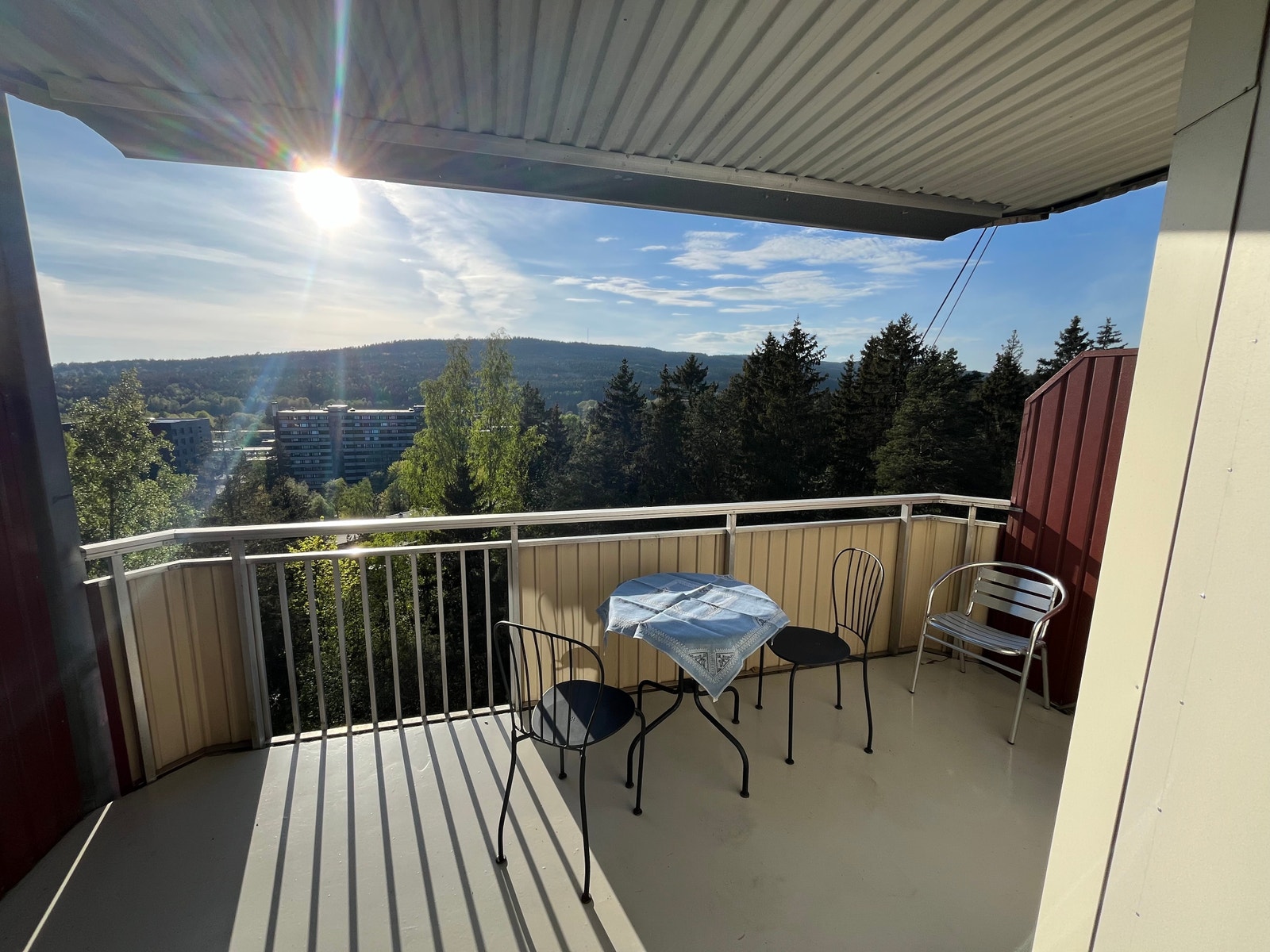 Stor balkong Galleribilde