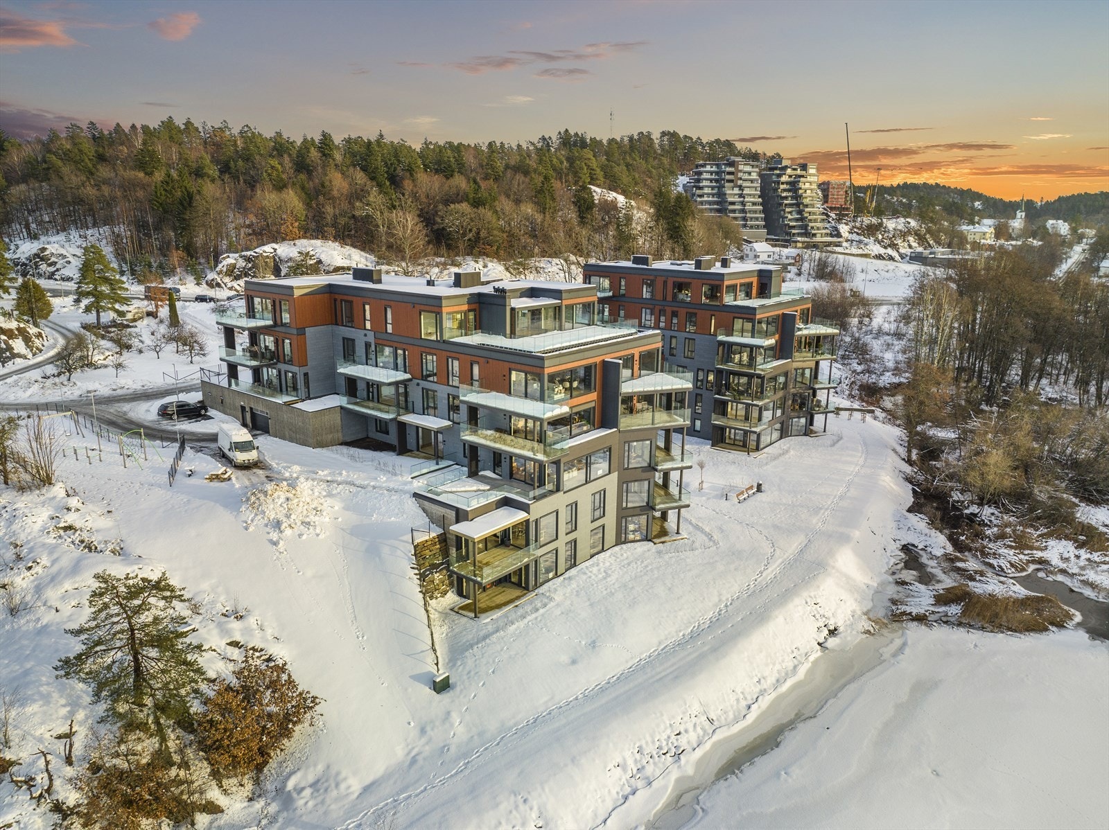 Oversiktsbilde fra vinter 2024 Galleribilde