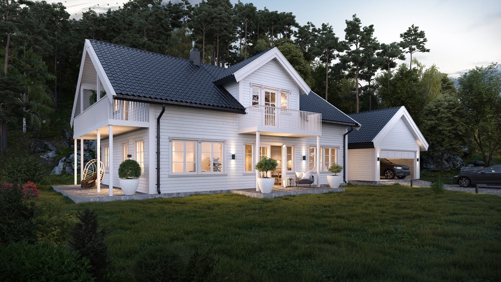 Illustrasjon - Setesdalsvegen 3175 Galleribilde