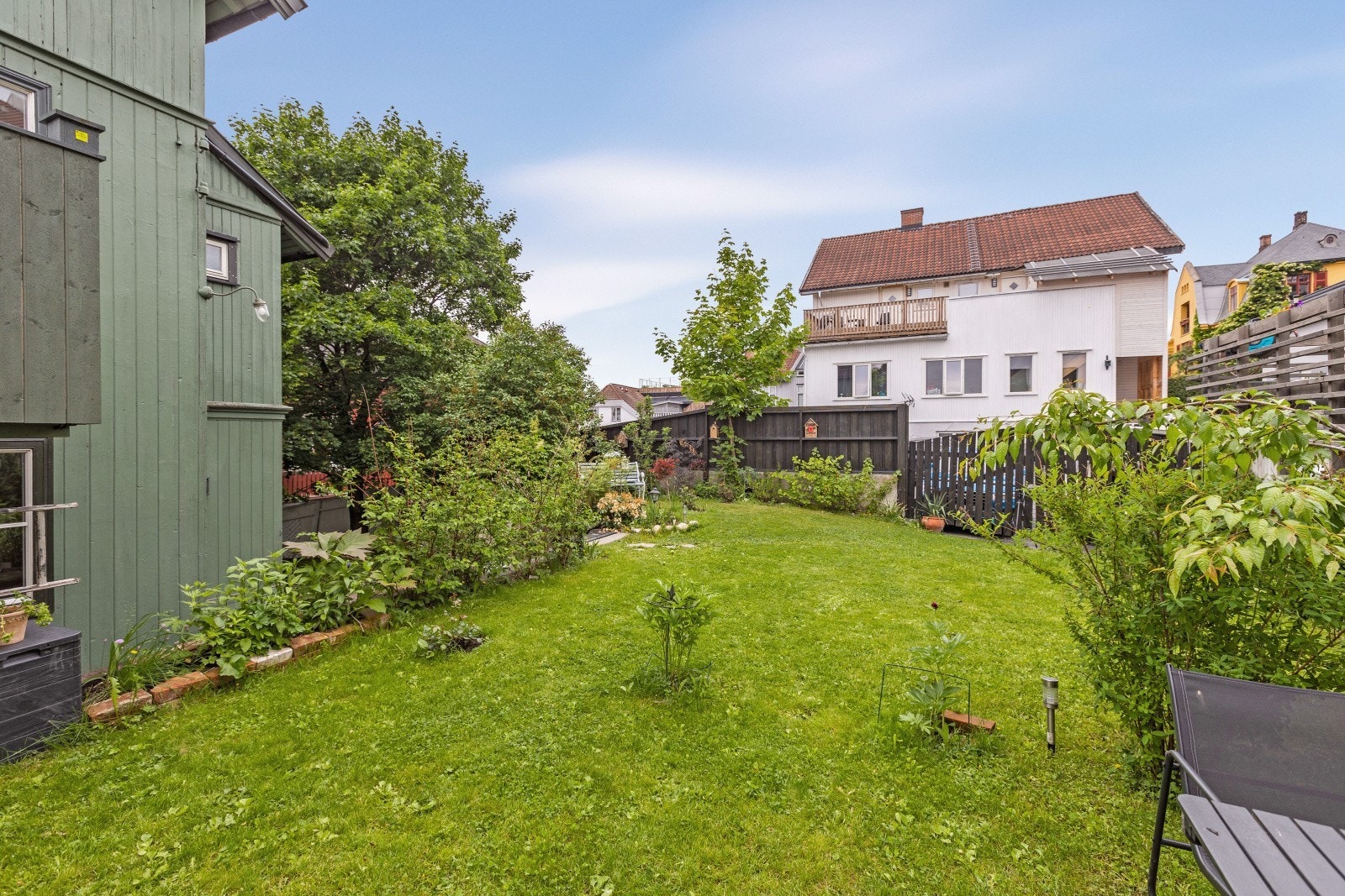 Sommerbilder i Bankgata 23. Galleribilde