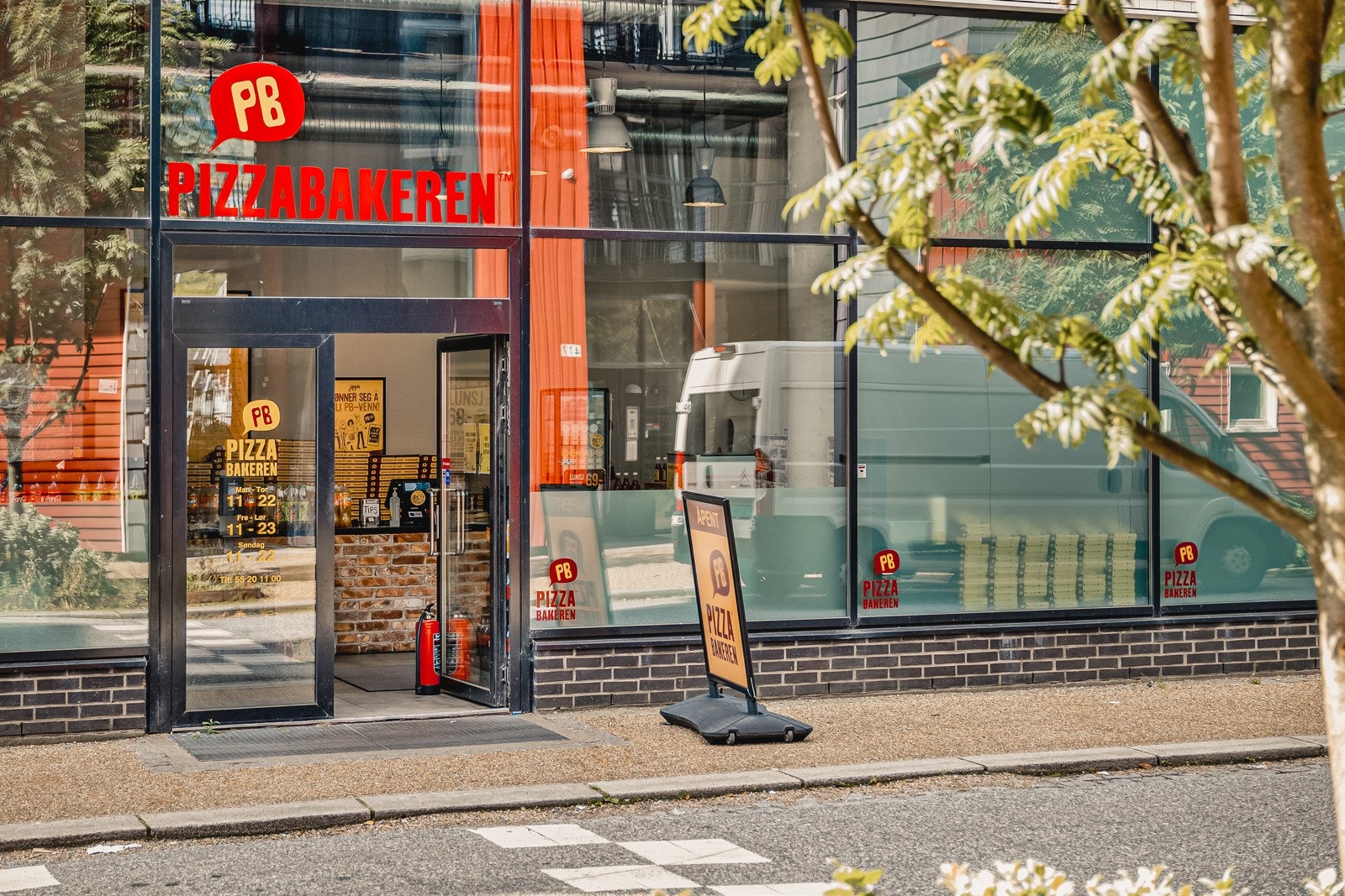 13 meter til Pizzabakeren. Galleribilde
