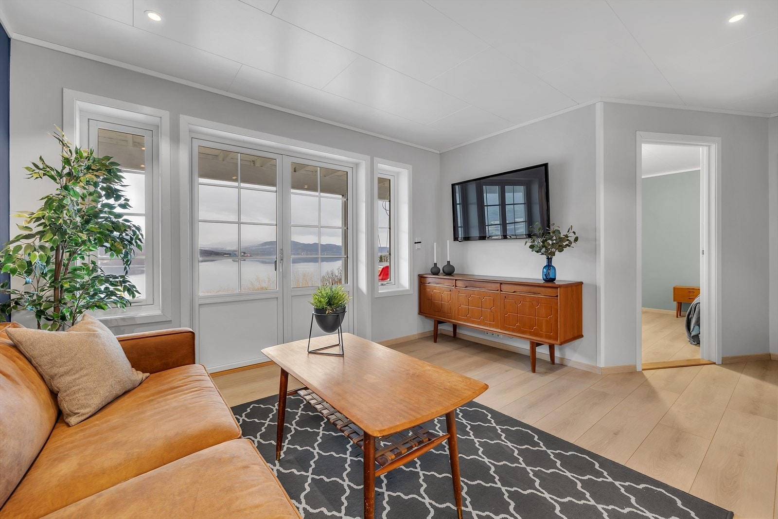 Flott utsikt også fra denne etasjen Galleribilde