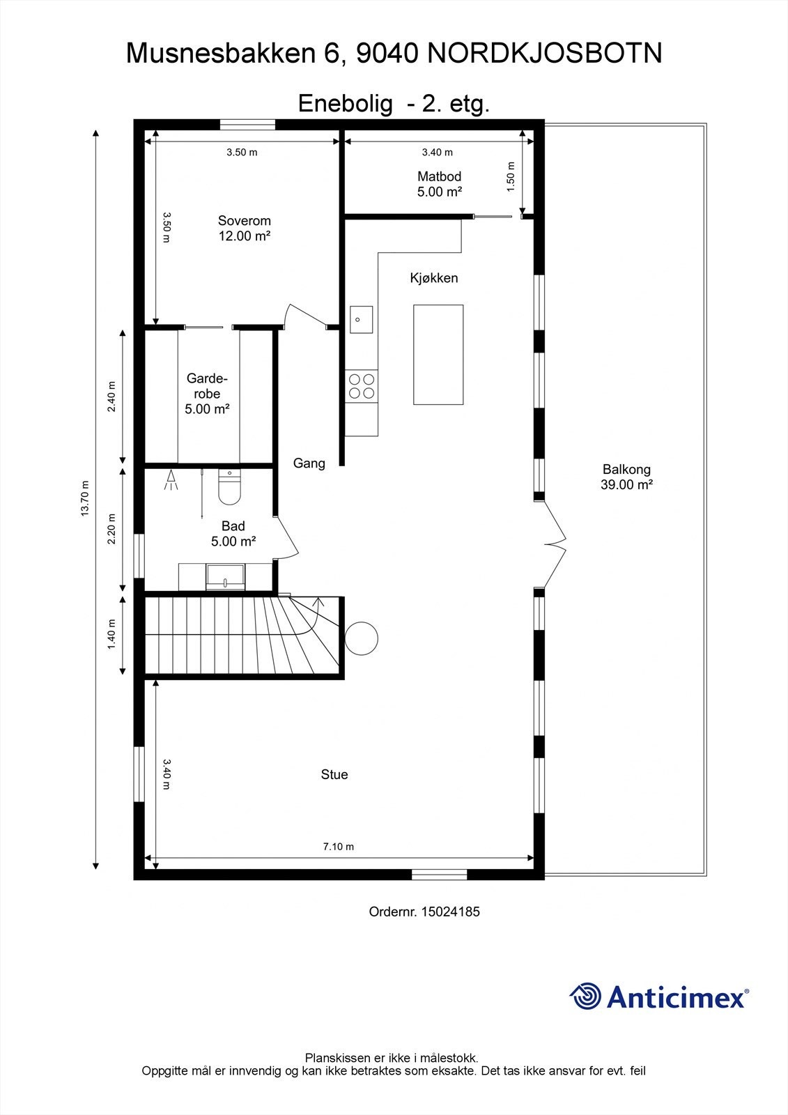 plantegning_etasje2. Galleribilde
