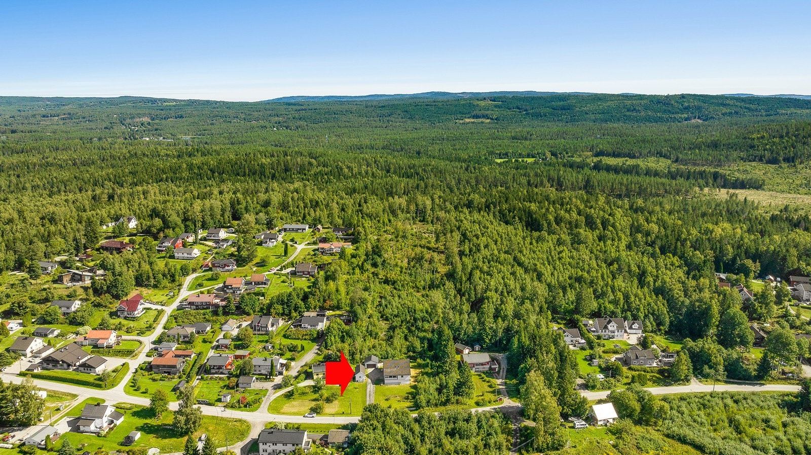 Fra boligen har du direkte tilgang til fantastiske skogsområder. Galleribilde