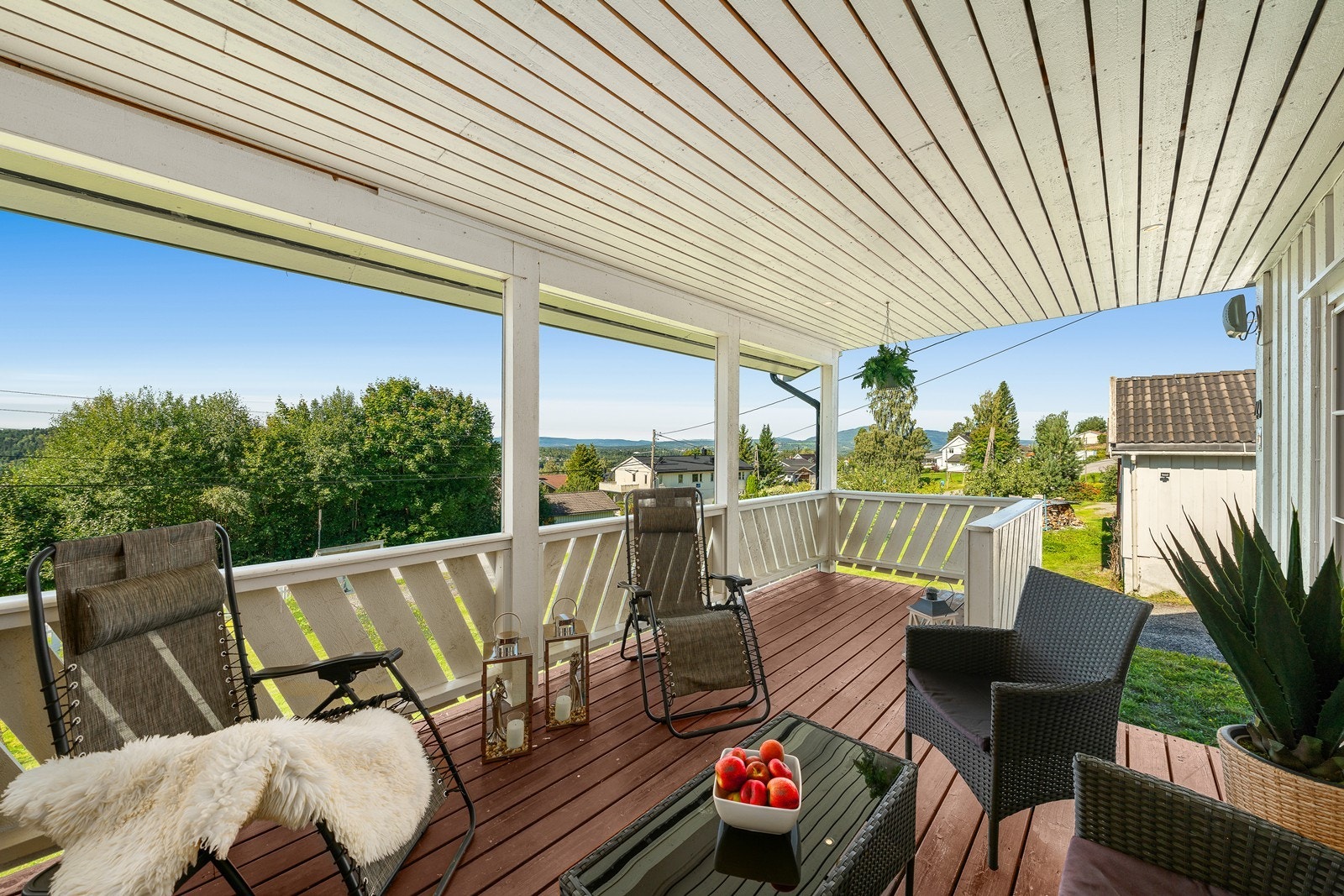 Her kan man tilbringe lange, hyggelige dager i sommerhalvåret. Galleribilde