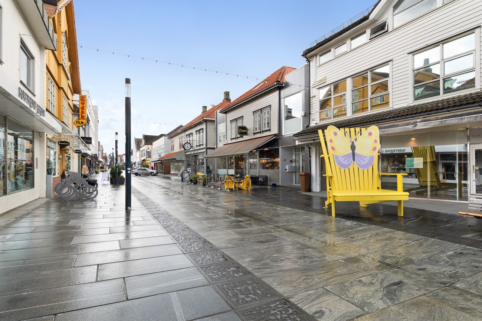 Gangavstand til Sandnes sentrum. Galleribilde