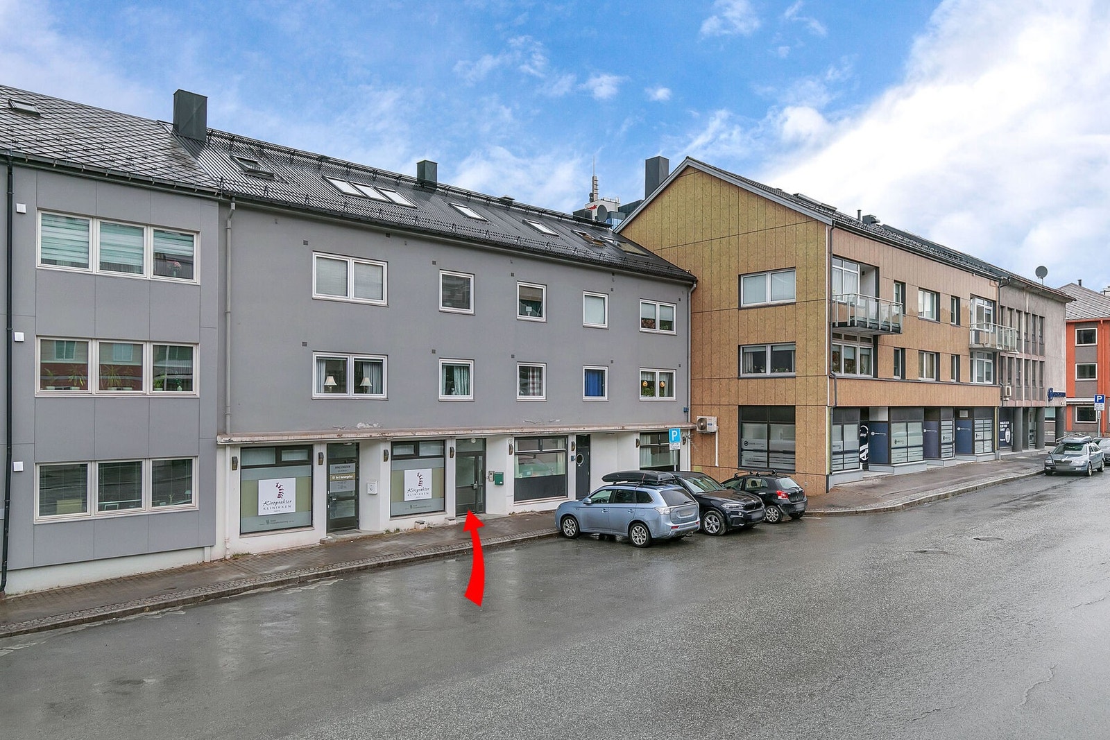 Inngangsparti Galleribilde