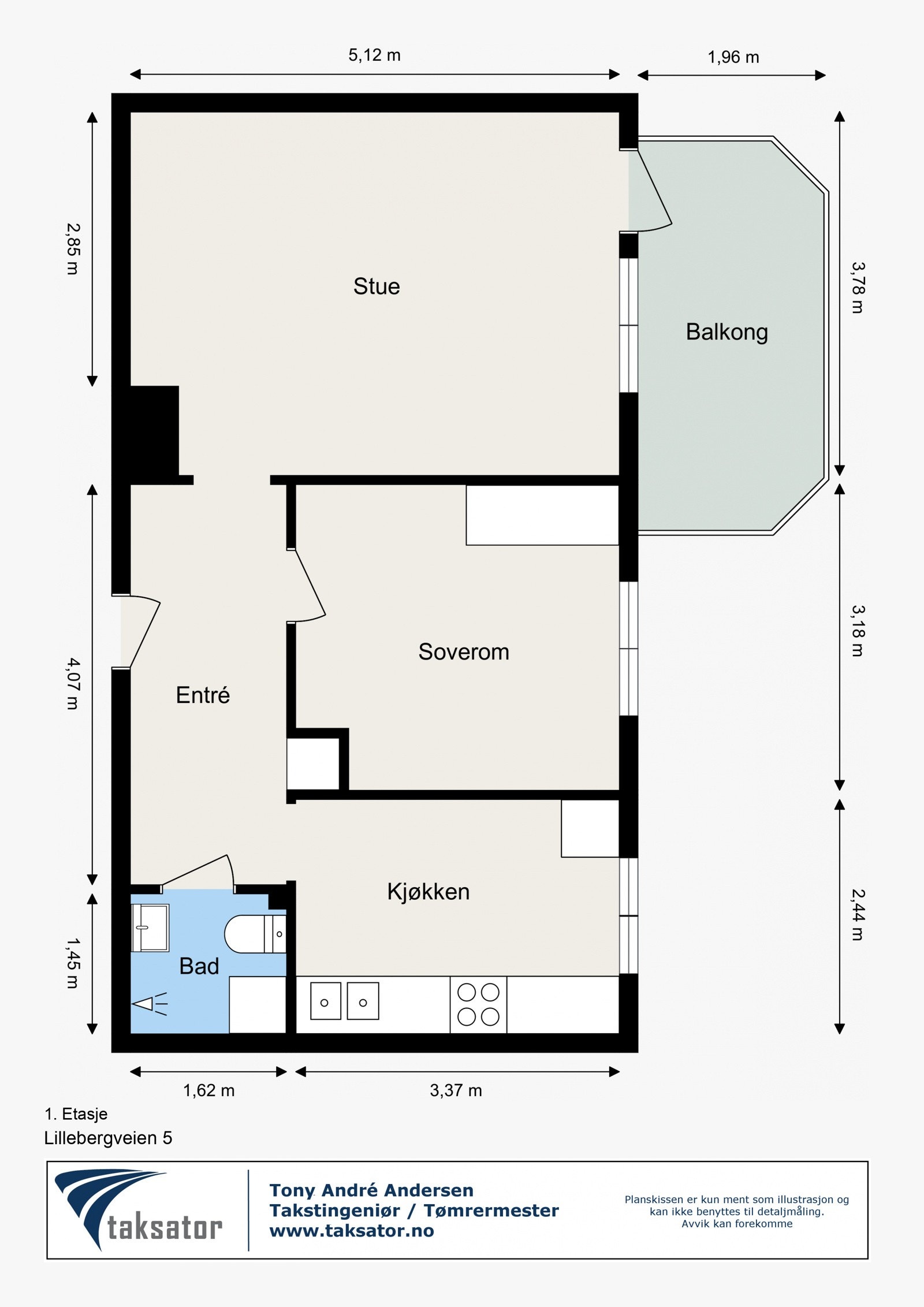 Planløsning. Galleribilde