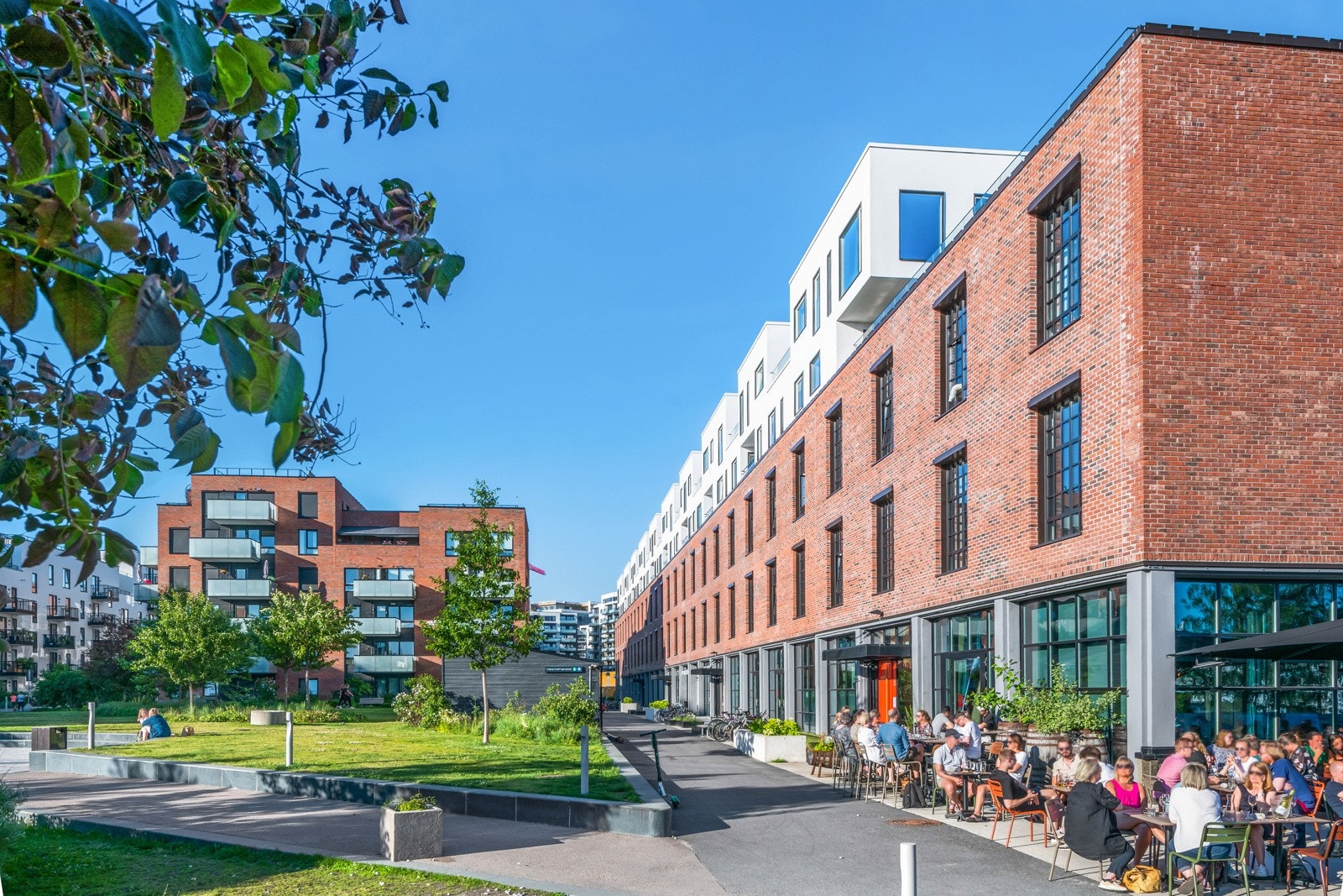 Vinslottet på Løren ligger en liten spasertur unna leiligheten. Galleribilde