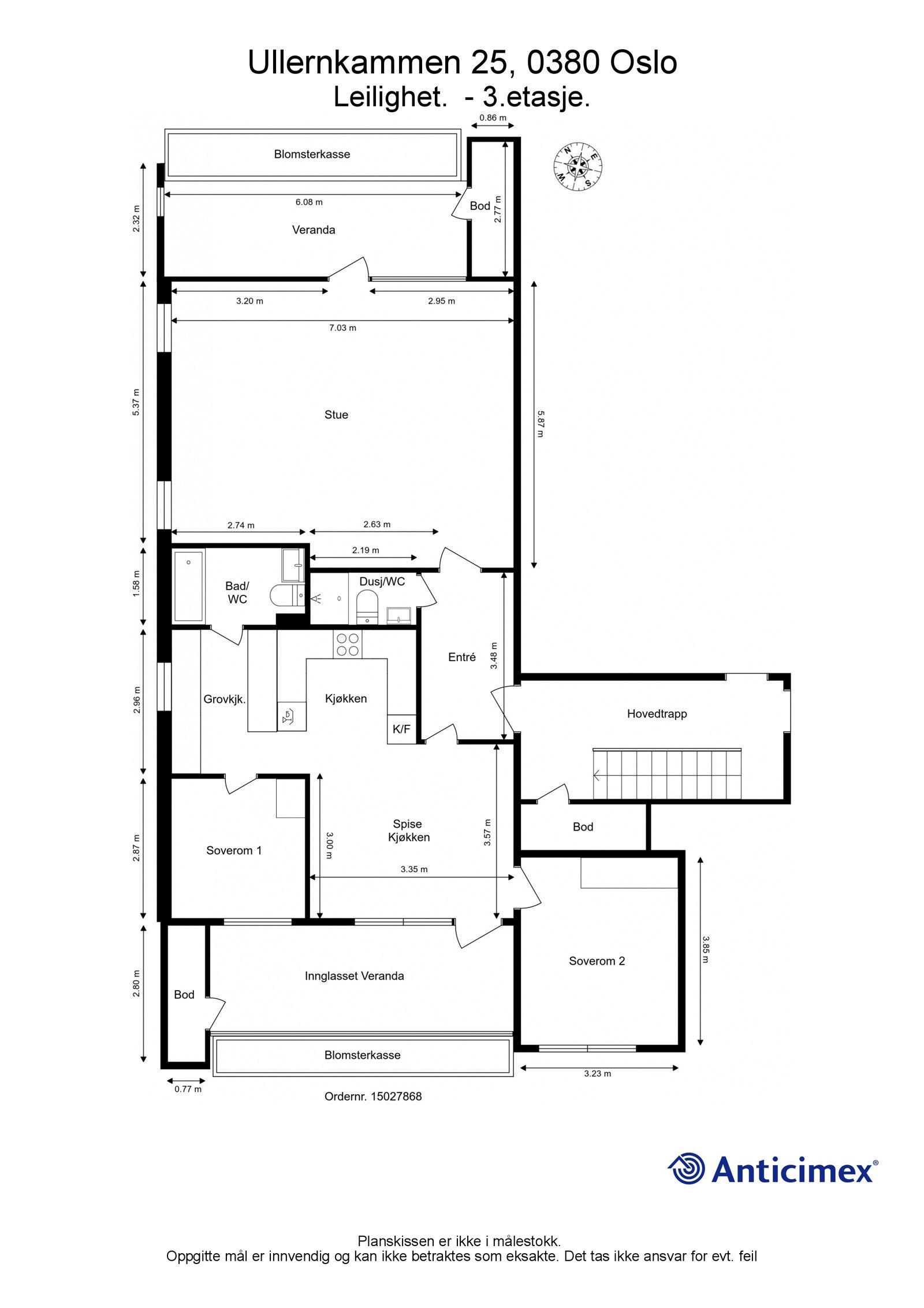 Plantegning Galleribilde