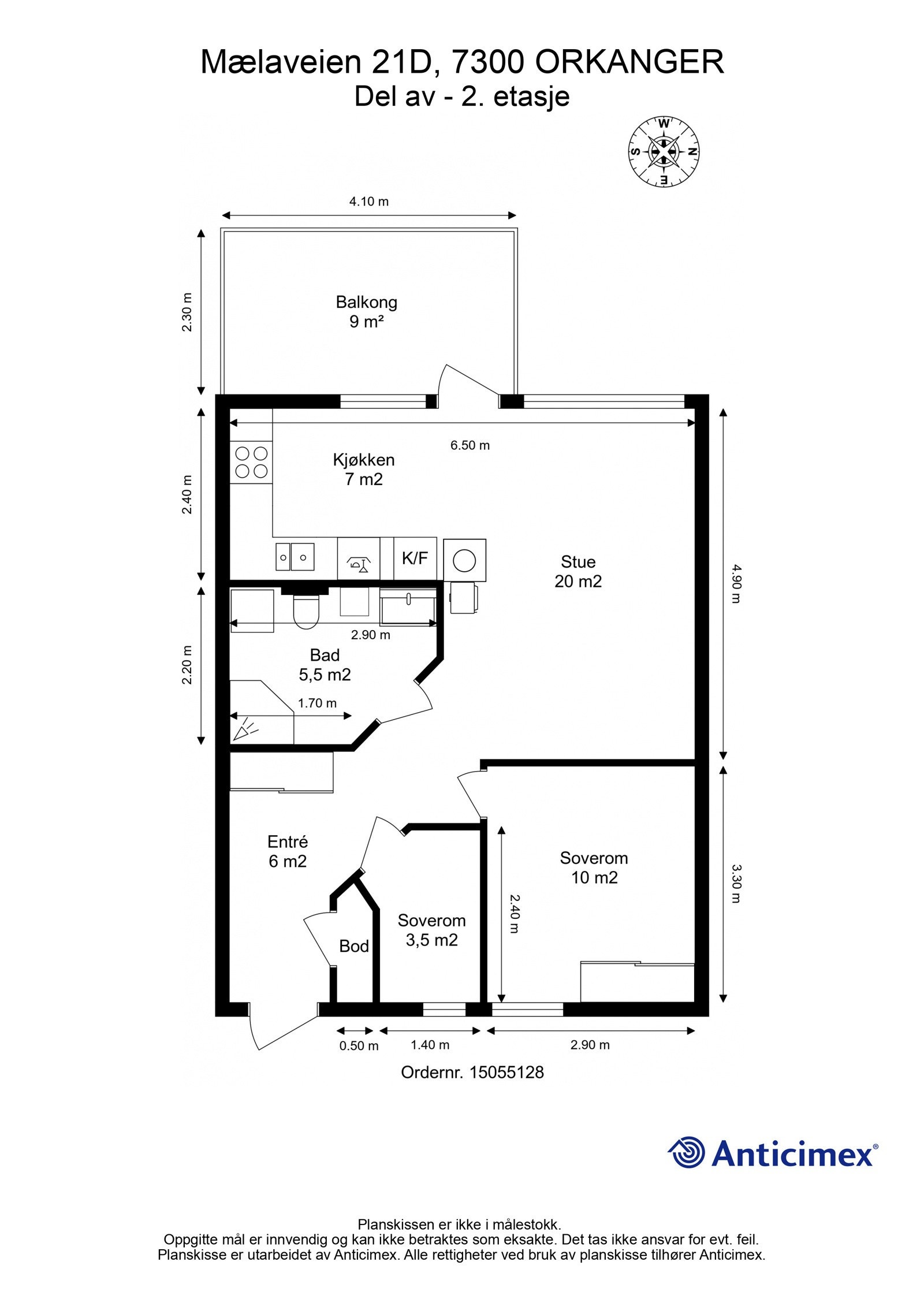 Plantegning - EIE eiendomsmegling Galleribilde