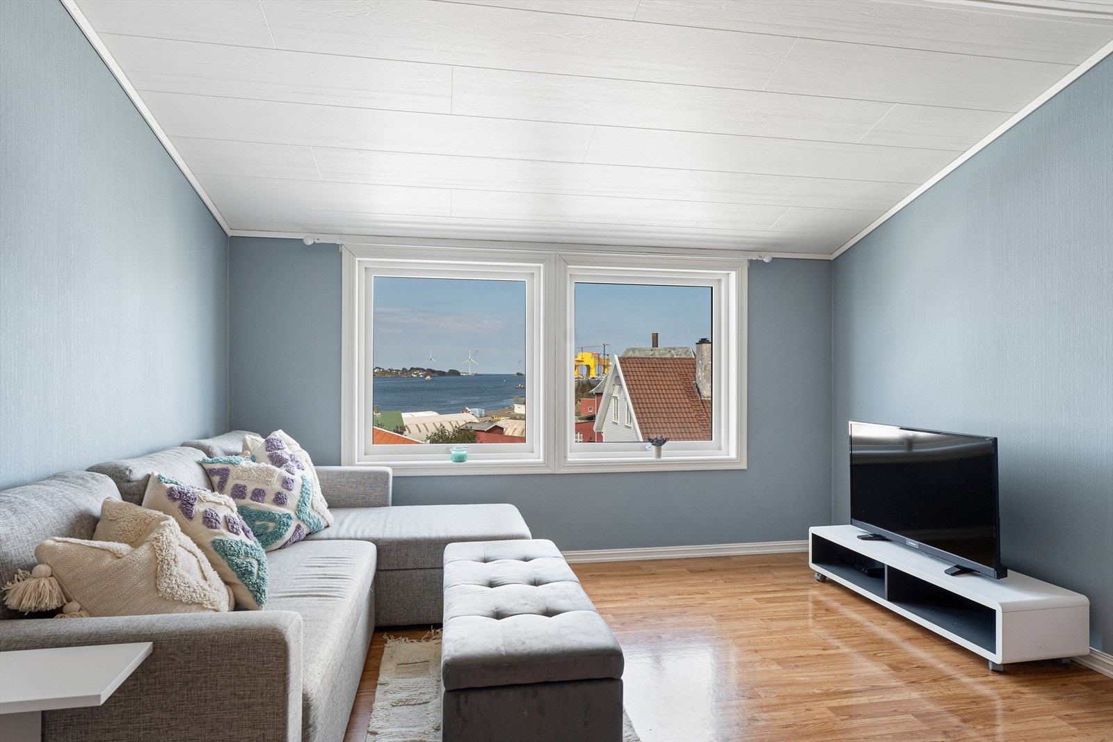Nydelig utsikt fra loftstuen Galleribilde