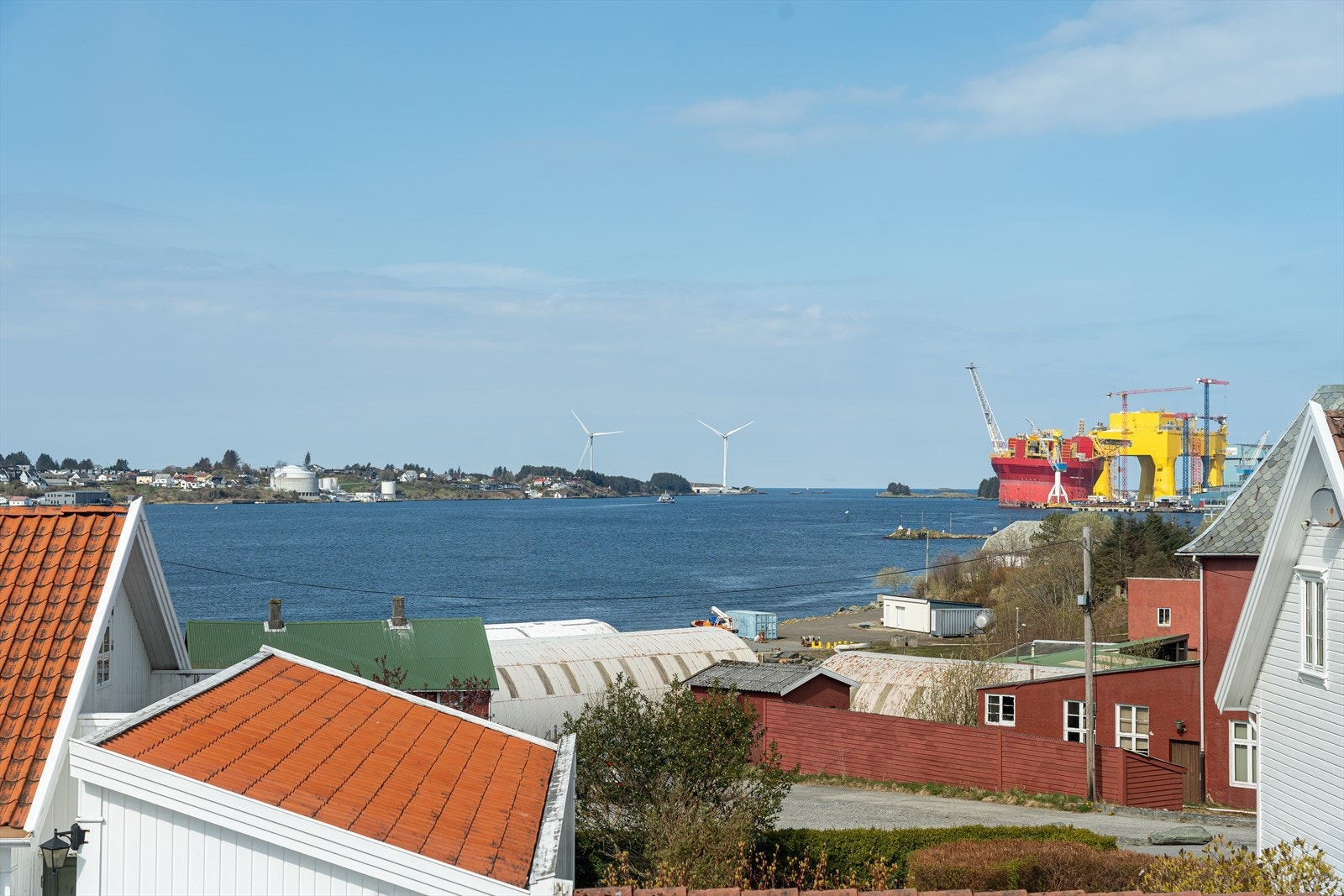Utsikt fra loftstuen Galleribilde