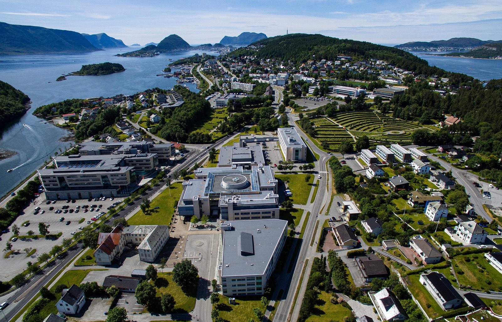 NTNU og NKM ligger bare 10 min gange unna leiligheten. Galleribilde