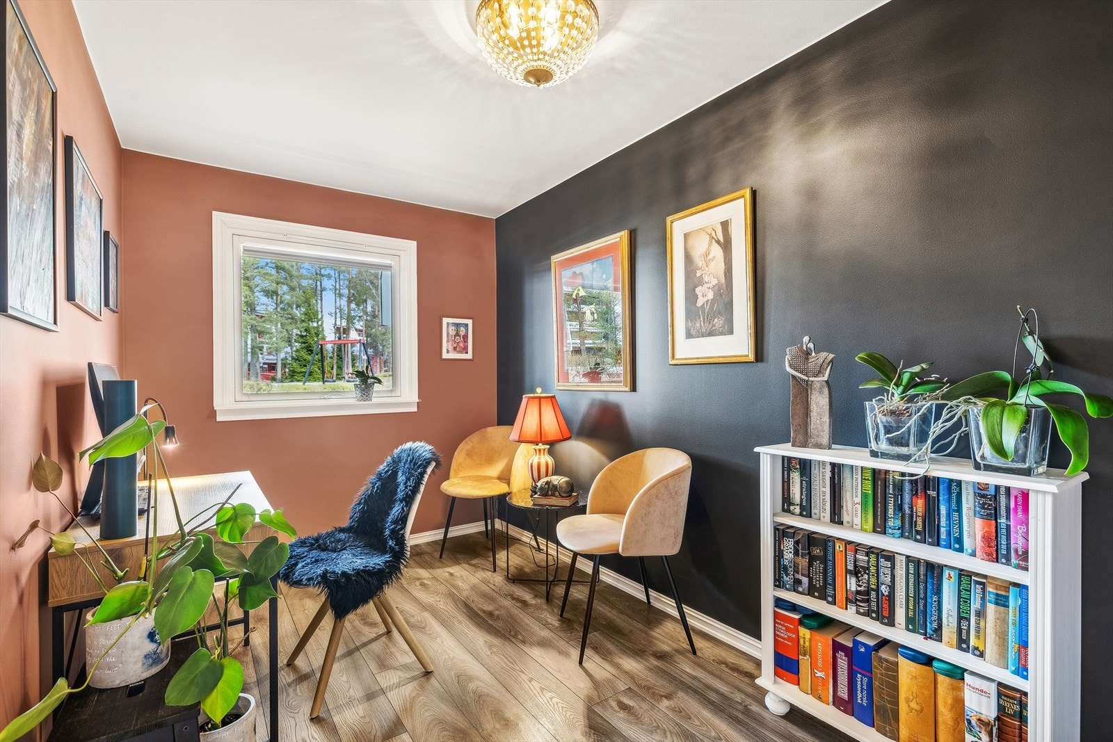 Soverom 3 er per tid i bruk som kontor. Eier har åpnet opp noe av rommet mot spisestuen til fordel som kontor. Ved tetting med dør kan rommet benyttes som soverom igjen Galleribilde