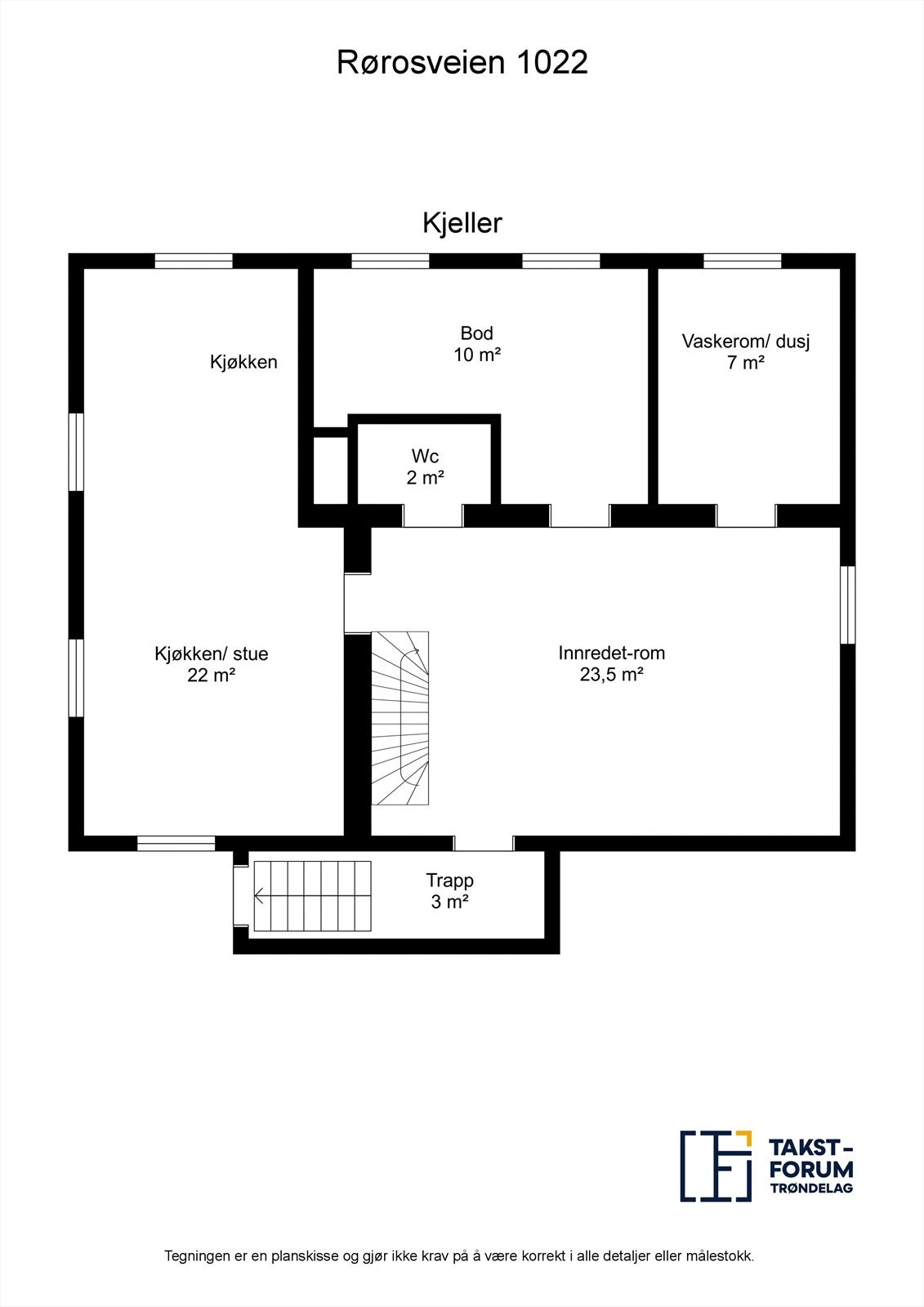 Planskisse Galleribilde
