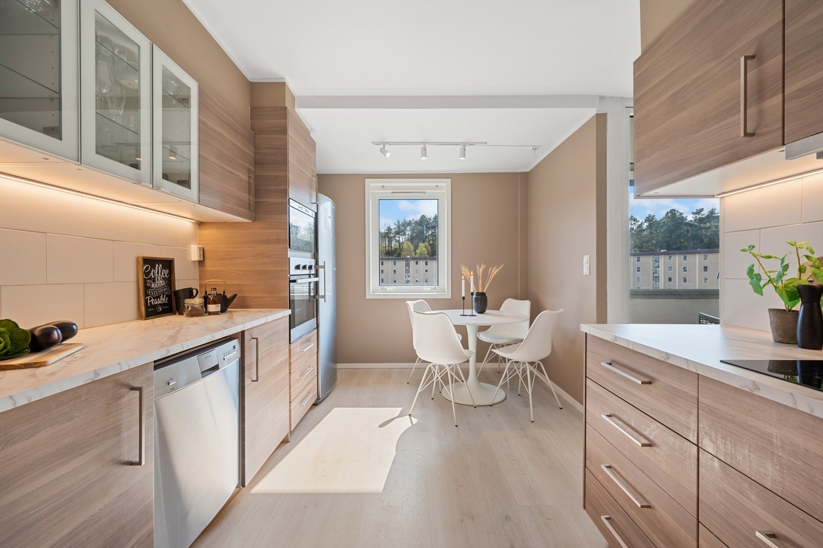 - Kjøkkenet måler 12,5m² - Galleribilde