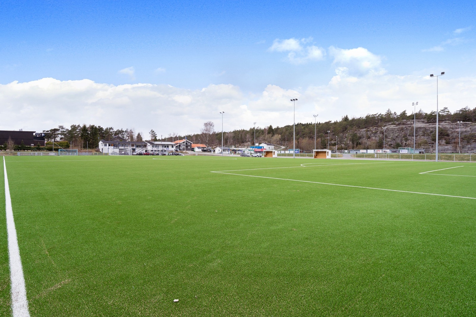 Gressvik IF ligger like ved eiendommen Galleribilde