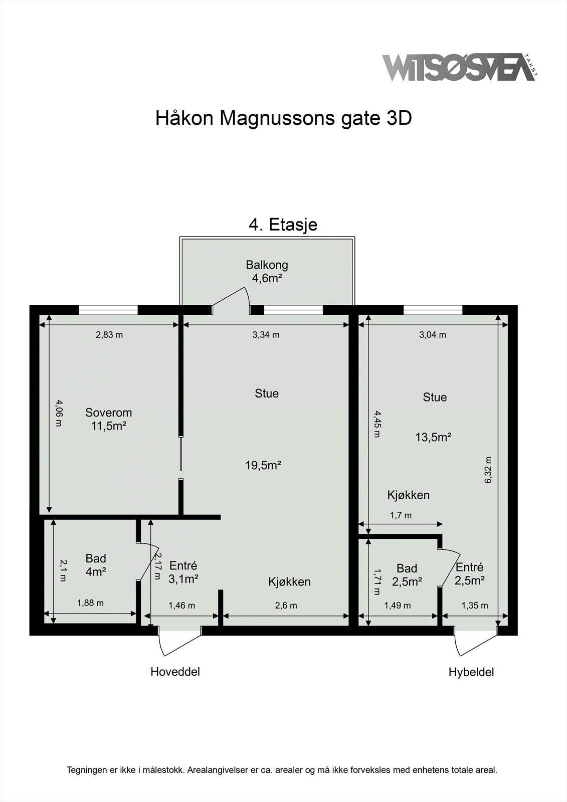 Planskisse. Galleribilde