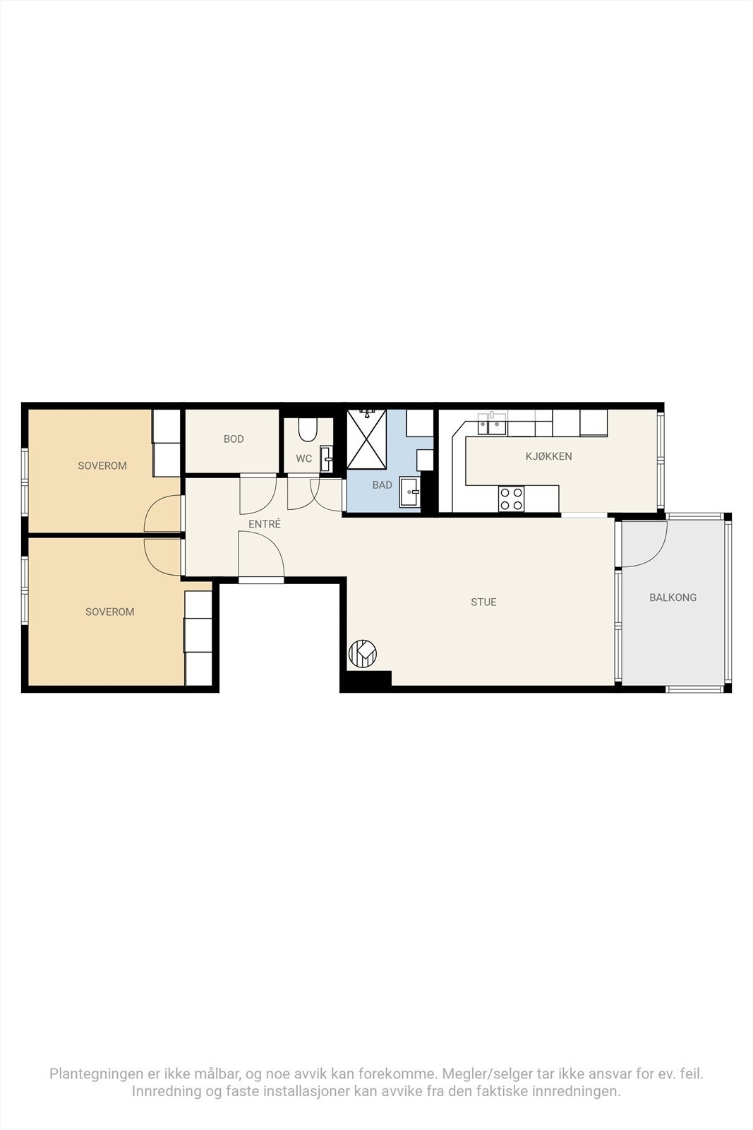 Plantegning. Galleribilde