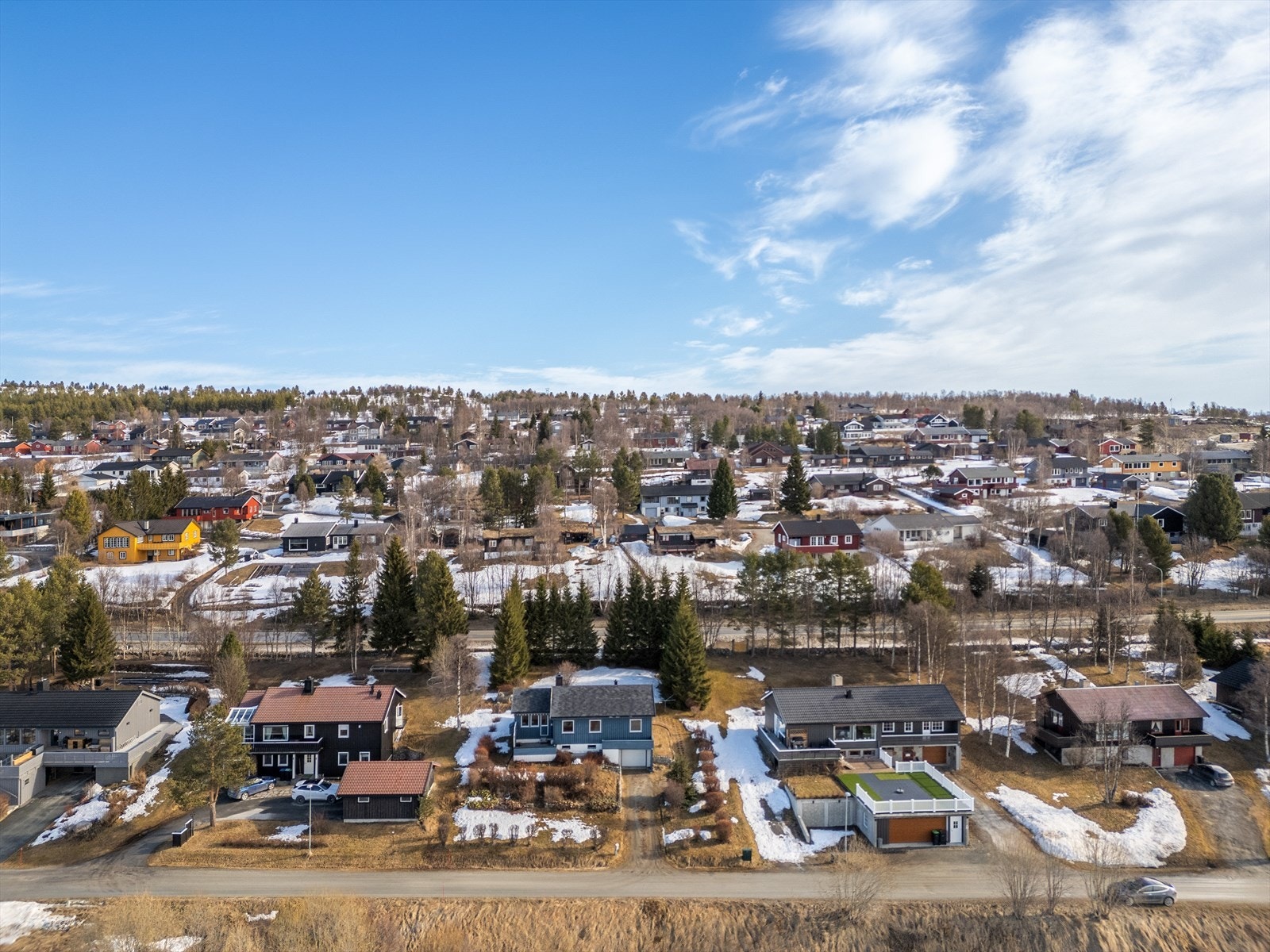Dronefoto Galleribilde