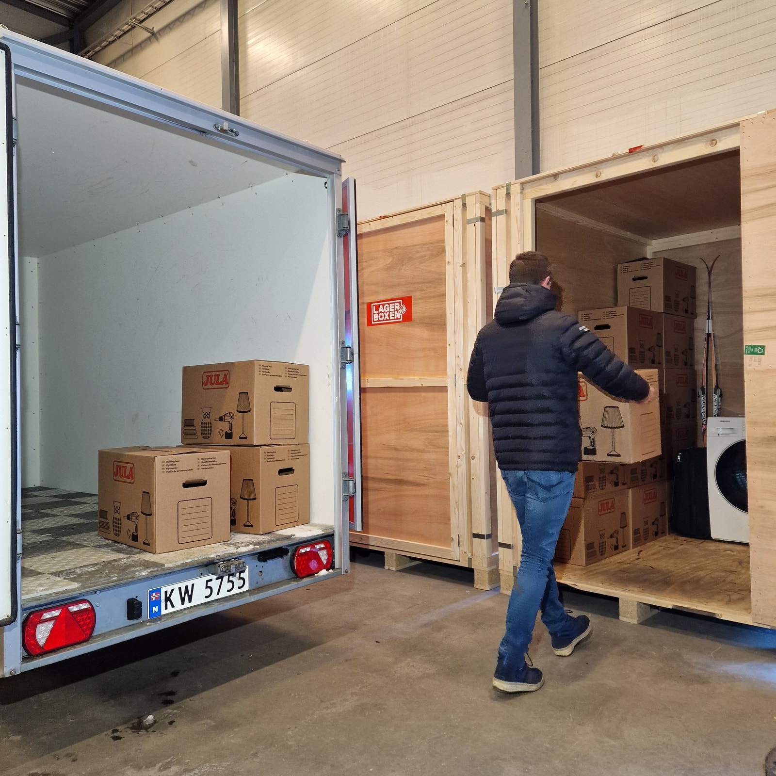 Enkel lagring Galleribilde