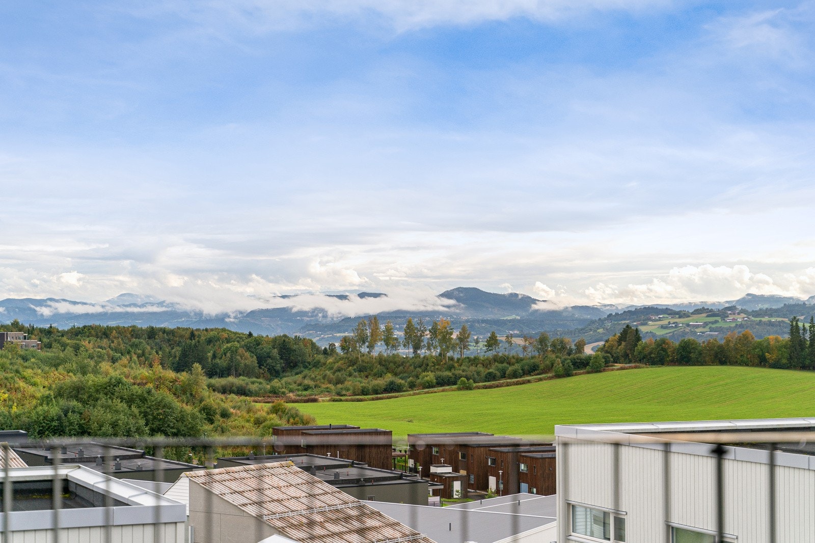 Utsikt fra takterrassen. Galleribilde