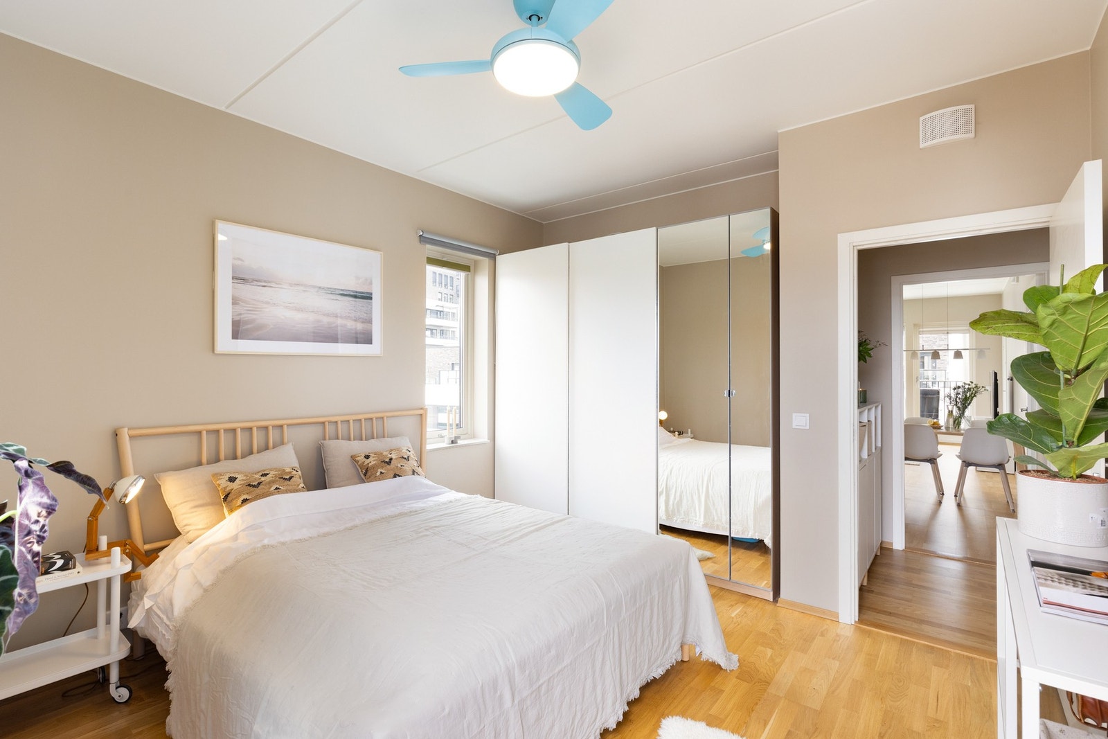 Hovedsoverommet er svært romslig. Galleribilde