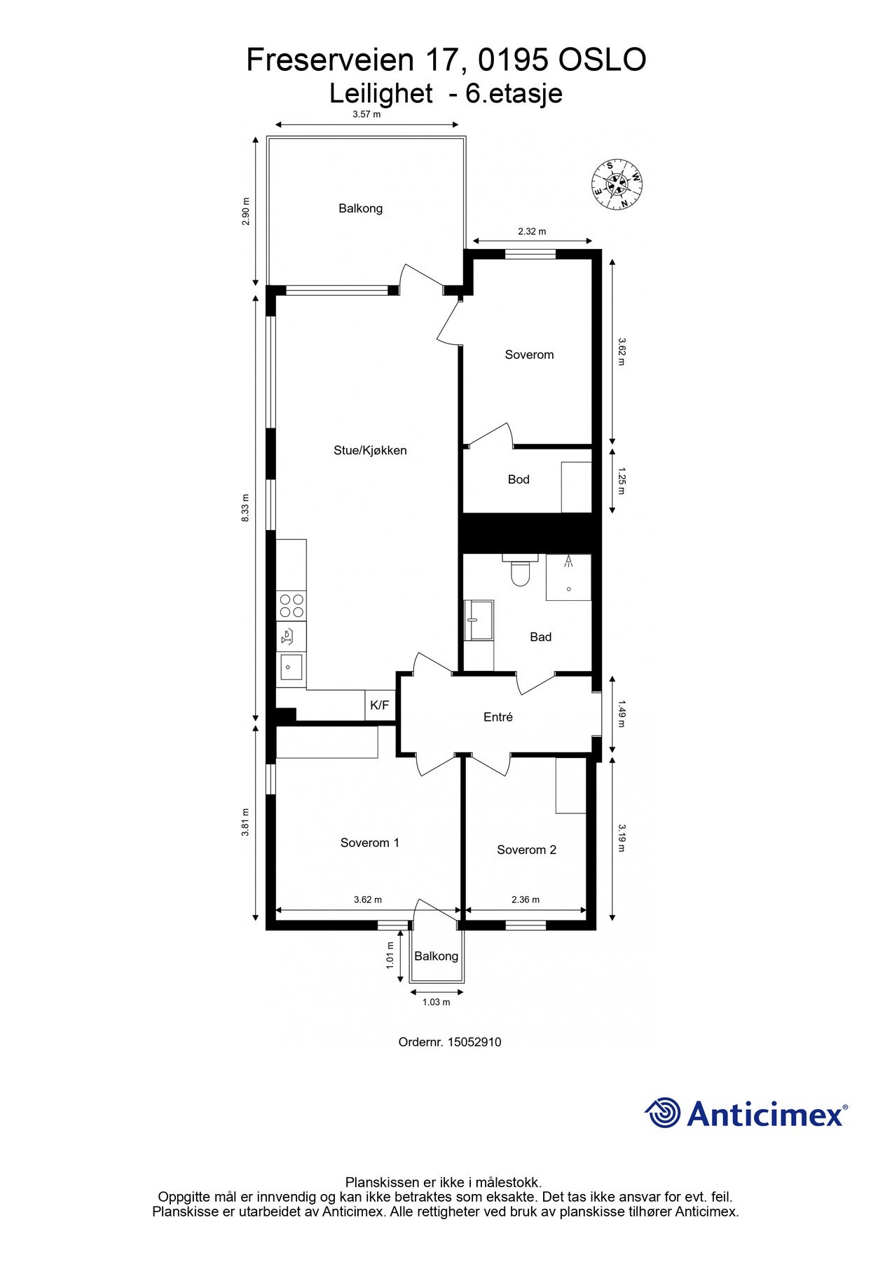 Plantegning. Galleribilde