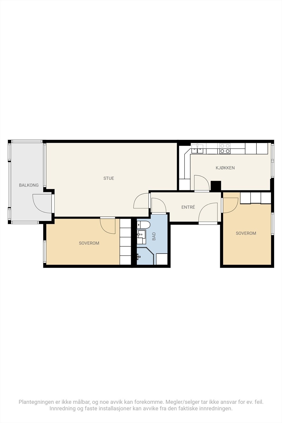 Plantegning av boligen Galleribilde