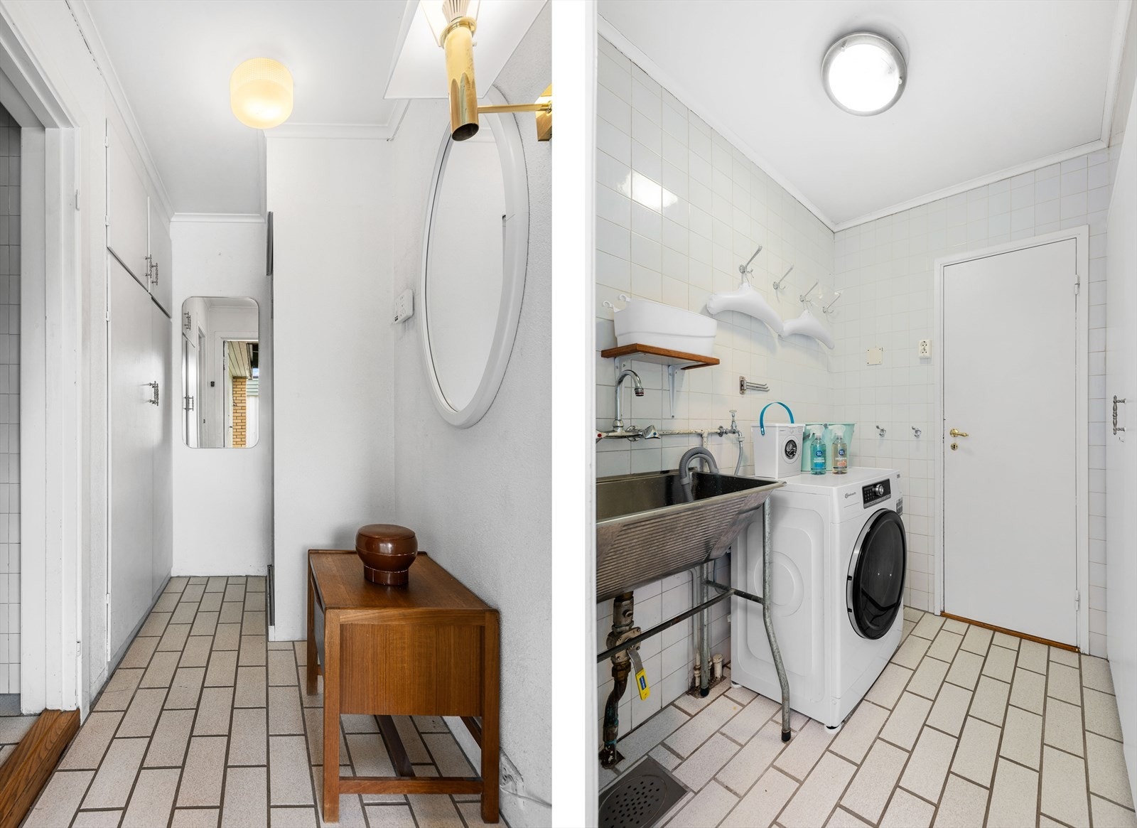 Vaskerom med egen utgang Galleribilde