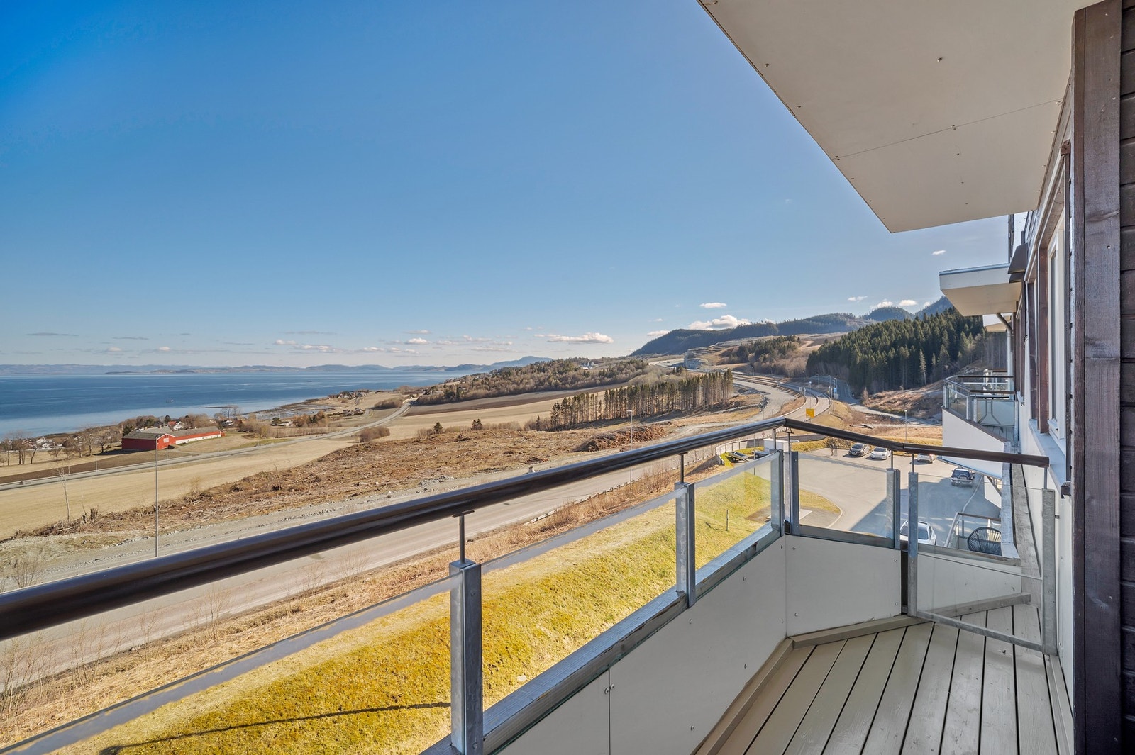 Fantastisk og uhindret utsikt over Trondheimsfjorden. Galleribilde