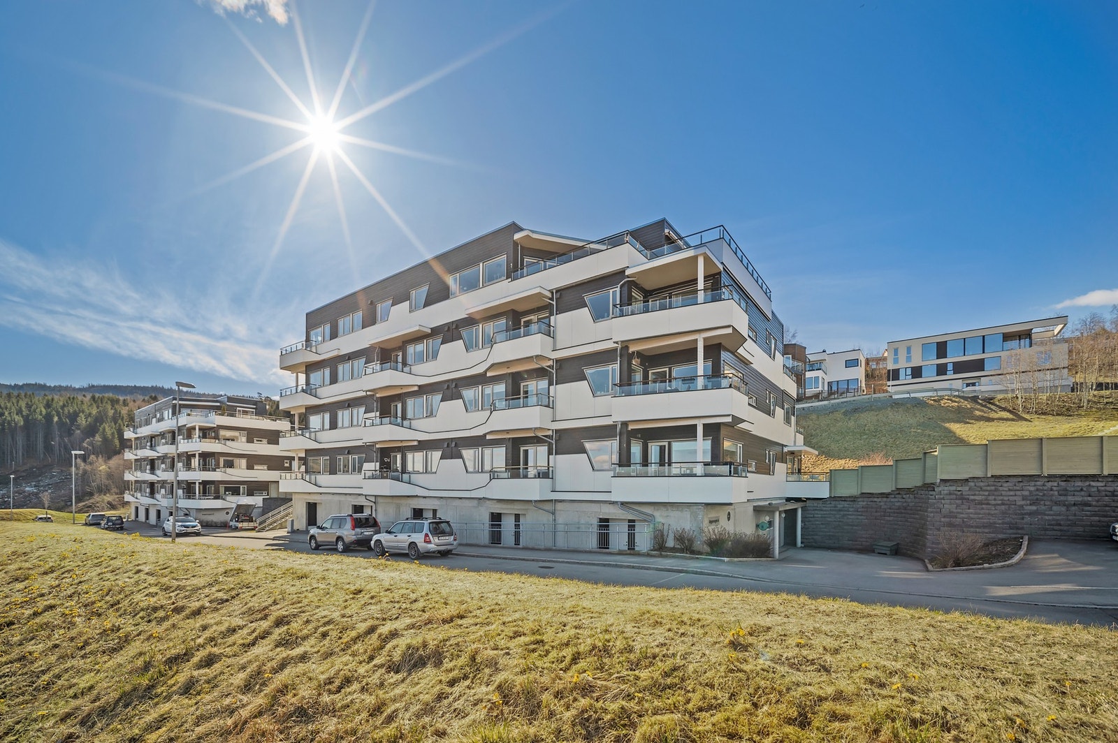 Fasadebilde. Galleribilde