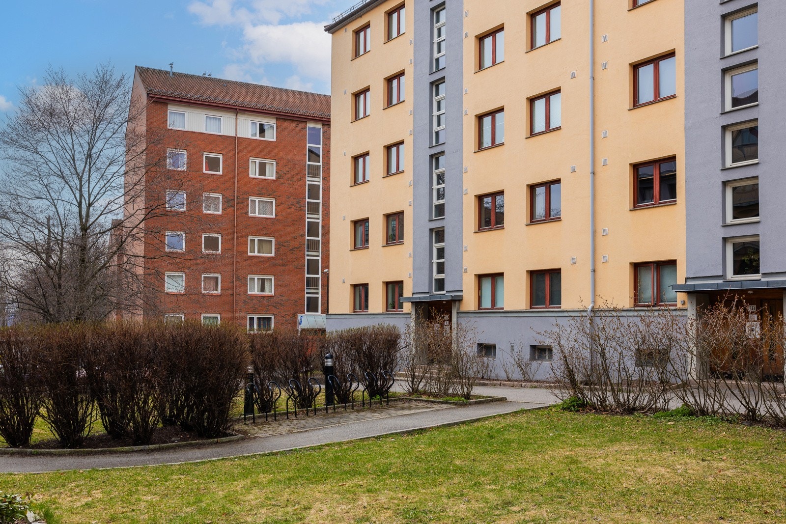Fellesarealet er pent opparbeidet. Galleribilde