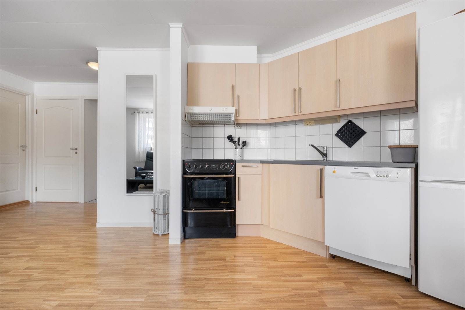 Praktisk og lettstelt kjøkke
n Galleribilde