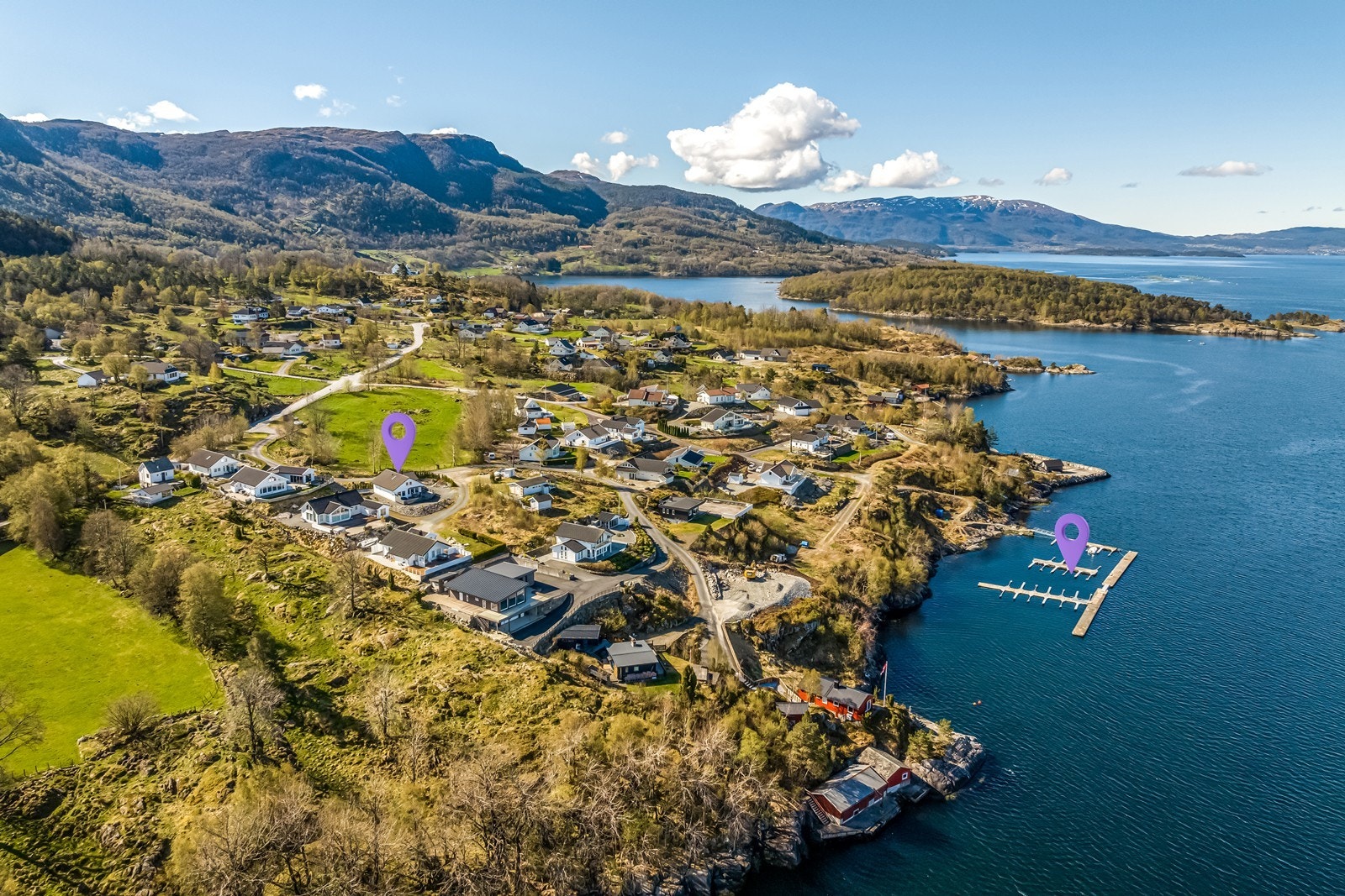 Flott og velholdt hytte med båtplass og nydelig utsikt Galleribilde