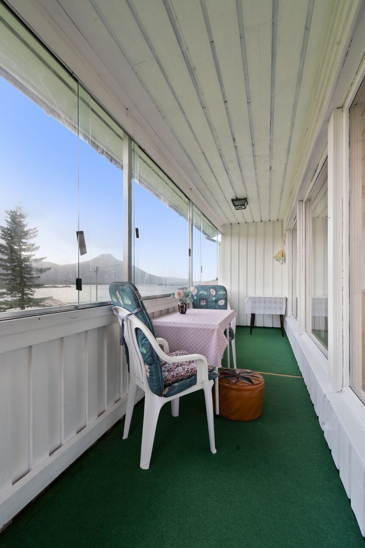 Utgang fra stue til vinterhage Galleribilde