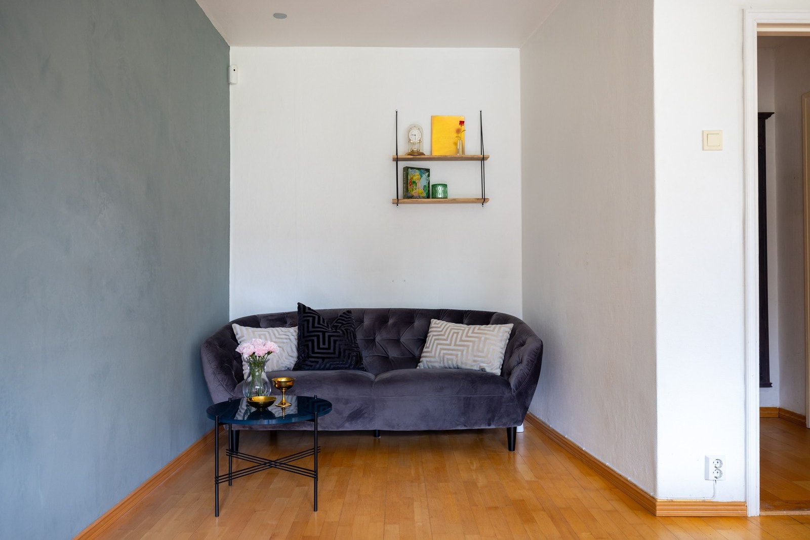 Naturlig plass til sofagruppe. Galleribilde