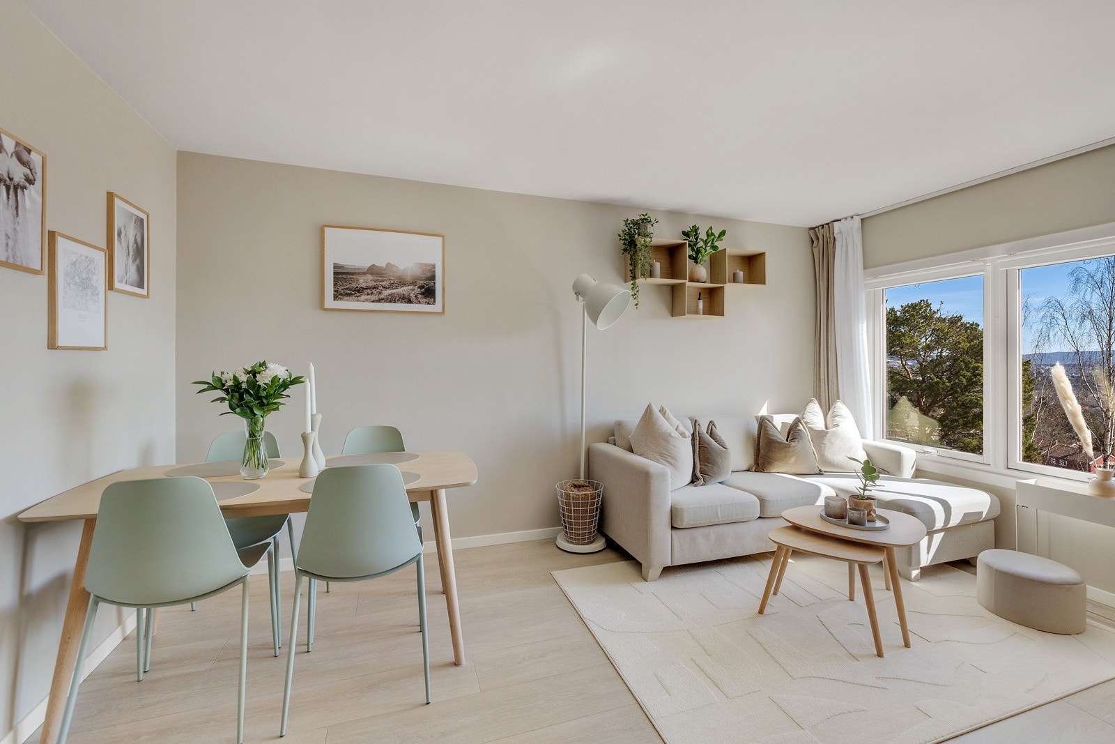 Planløsningen er godt utnyttet og kan enkelt innredes etter eget ønske. Galleribilde