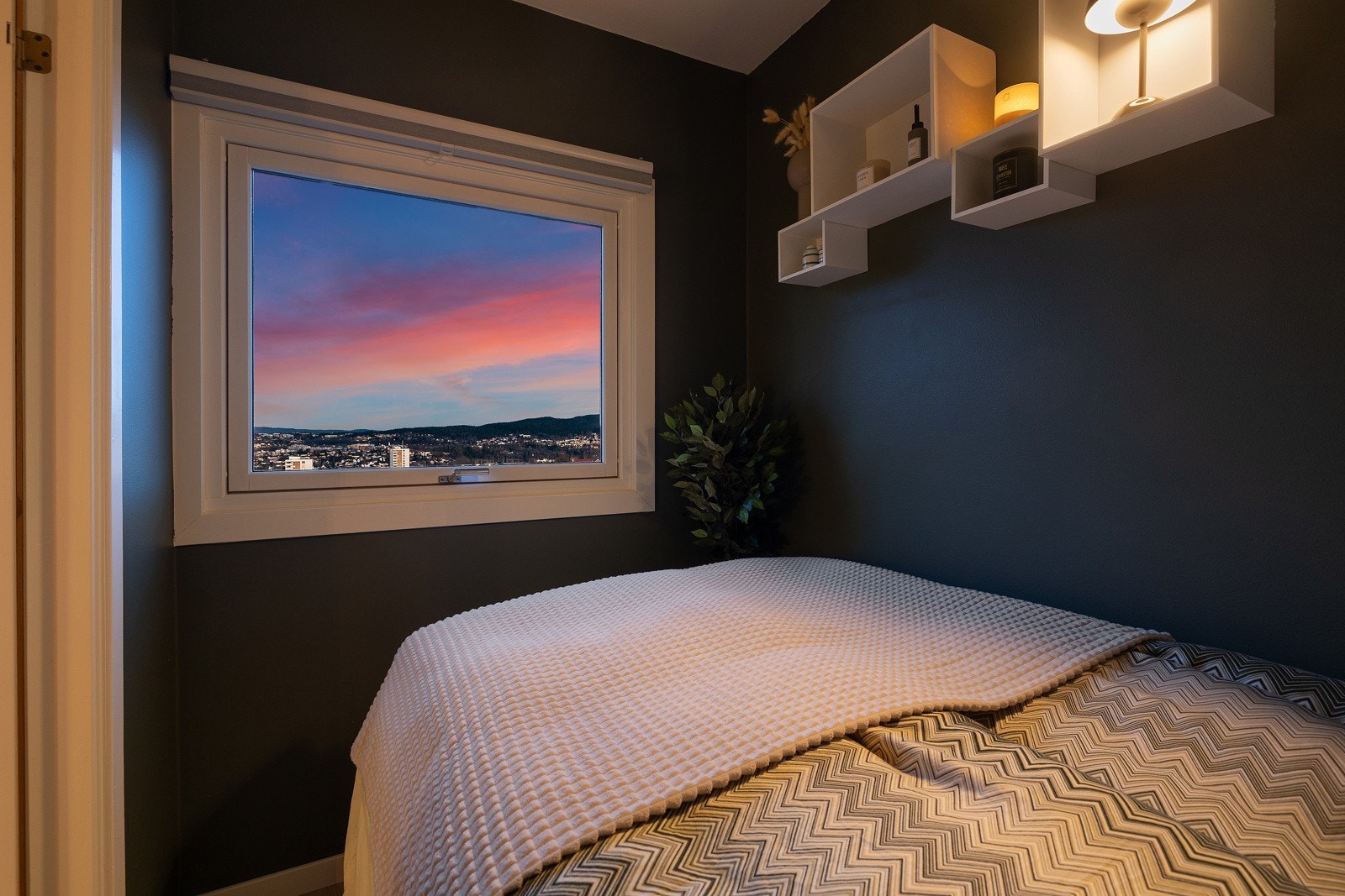 Her sover du godt uten innsyn og med fantastisk utsikt. Galleribilde