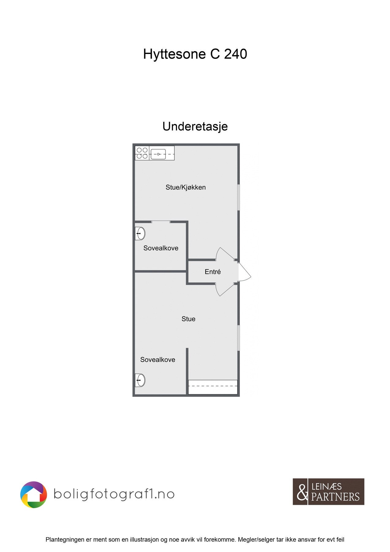 Plantegning av underetasjen Galleribilde