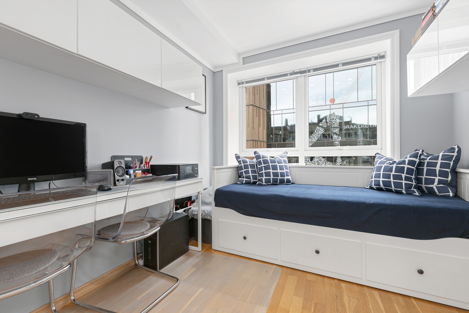 Ideelt som kontor eller gjesterom Galleribilde