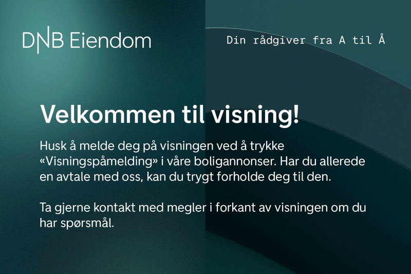 Velkommen til visning! Galleribilde