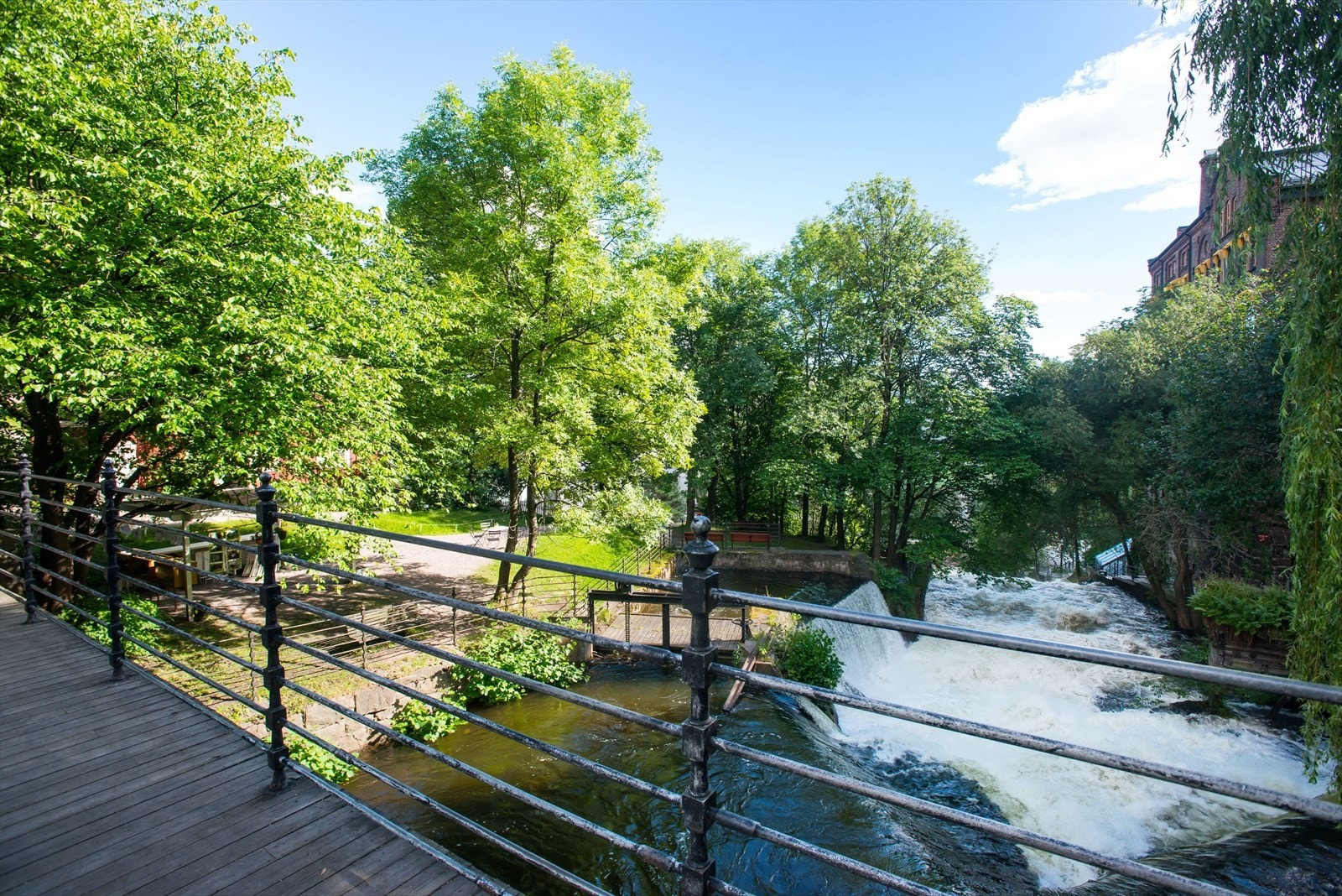 Akerselva byr på utallige rekreasjonsmuligheter både sommer og vinter Galleribilde