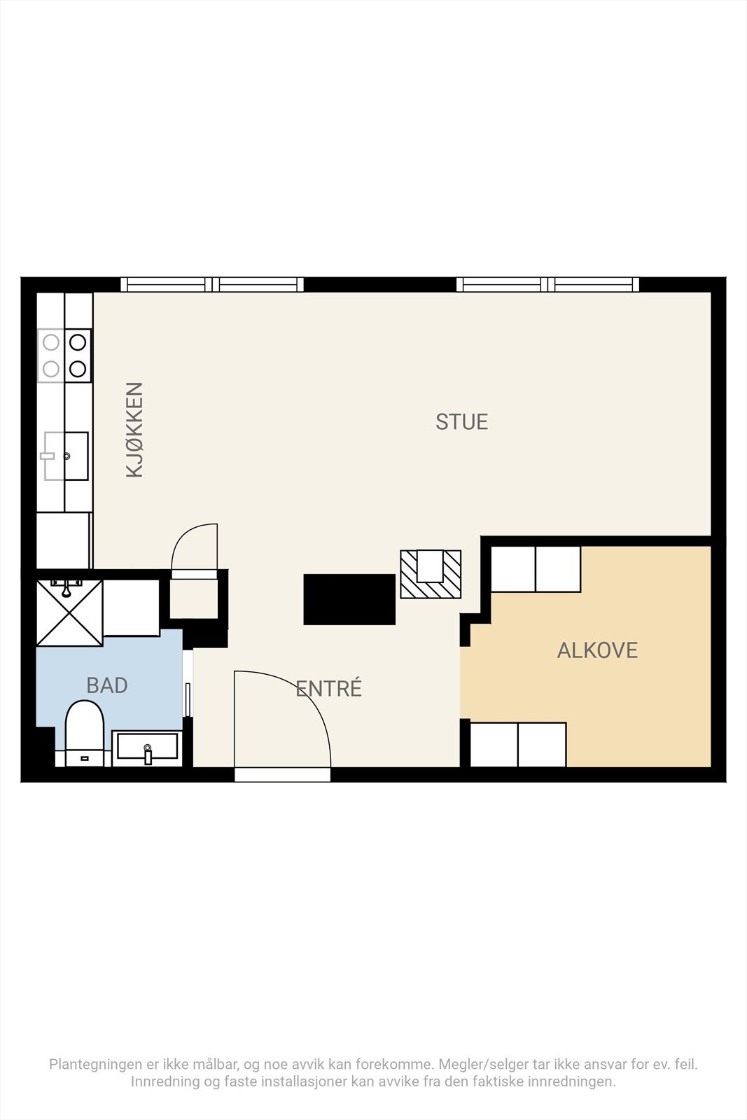 Plantegning. Galleribilde