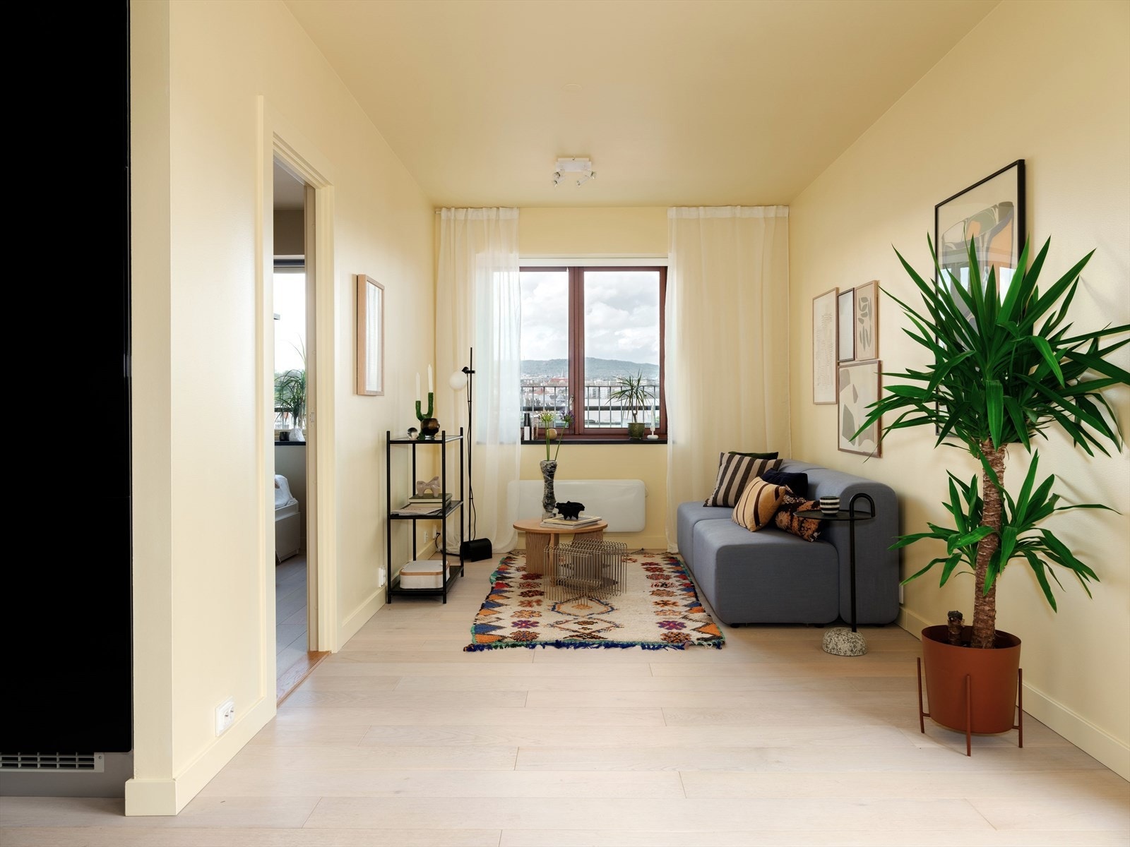 Her kan du huse filmkvelder med venner, eller rolige hverdager med familien. Galleribilde