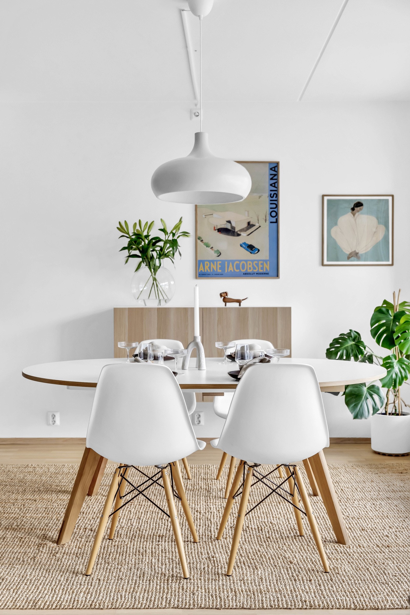 En fresh og moderne 3-roms leilighet med stilrene overflater og god planløsning Galleribilde