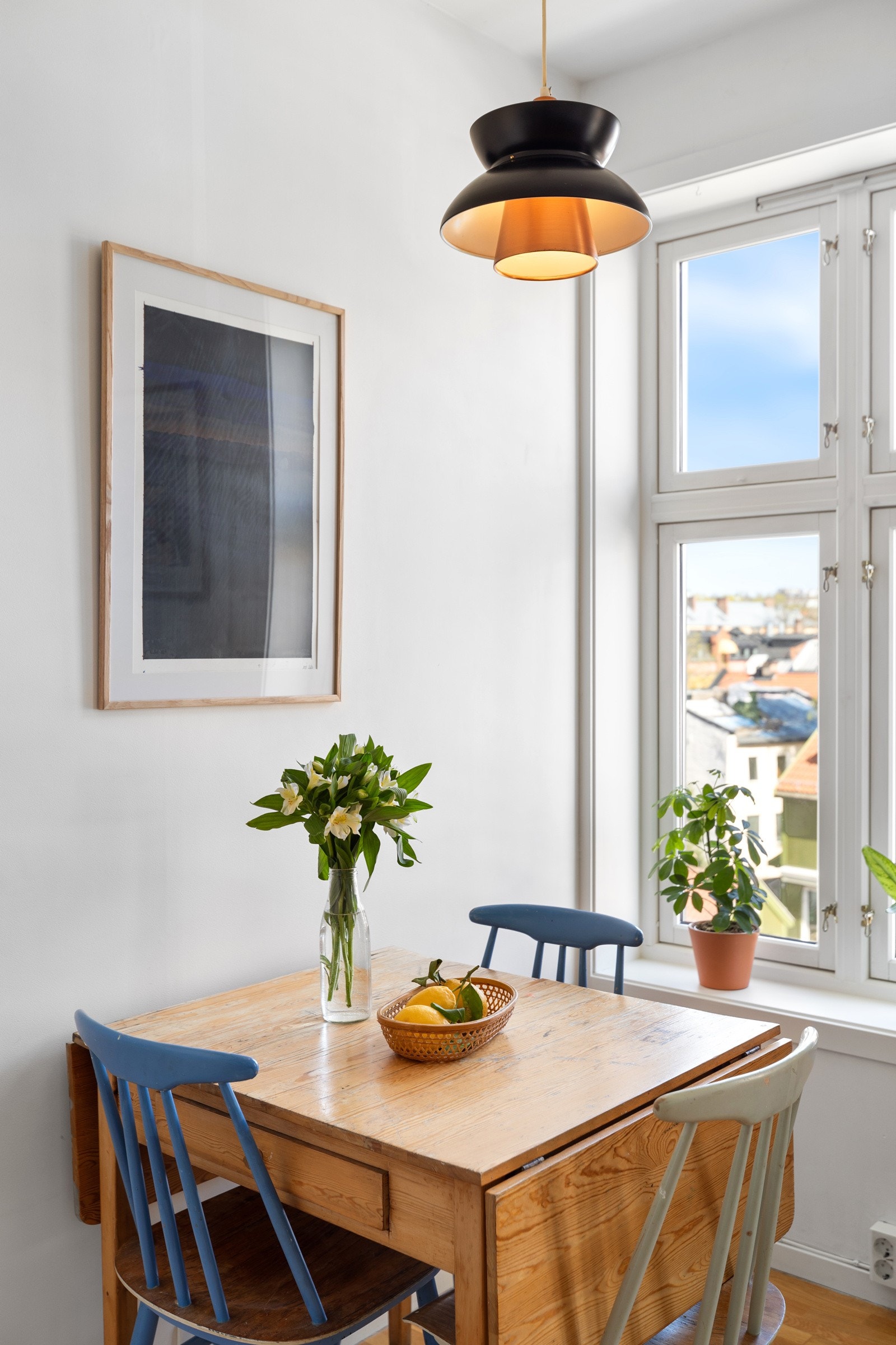 Koselig plass til spisebord Galleribilde