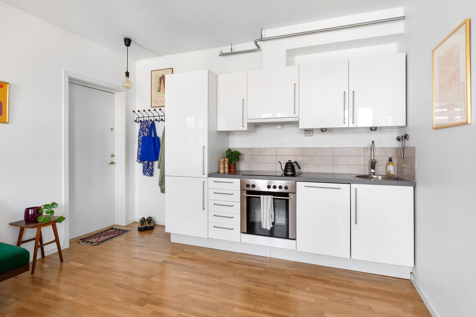 Alle hvitevarer er integrert i innredningen Galleribilde