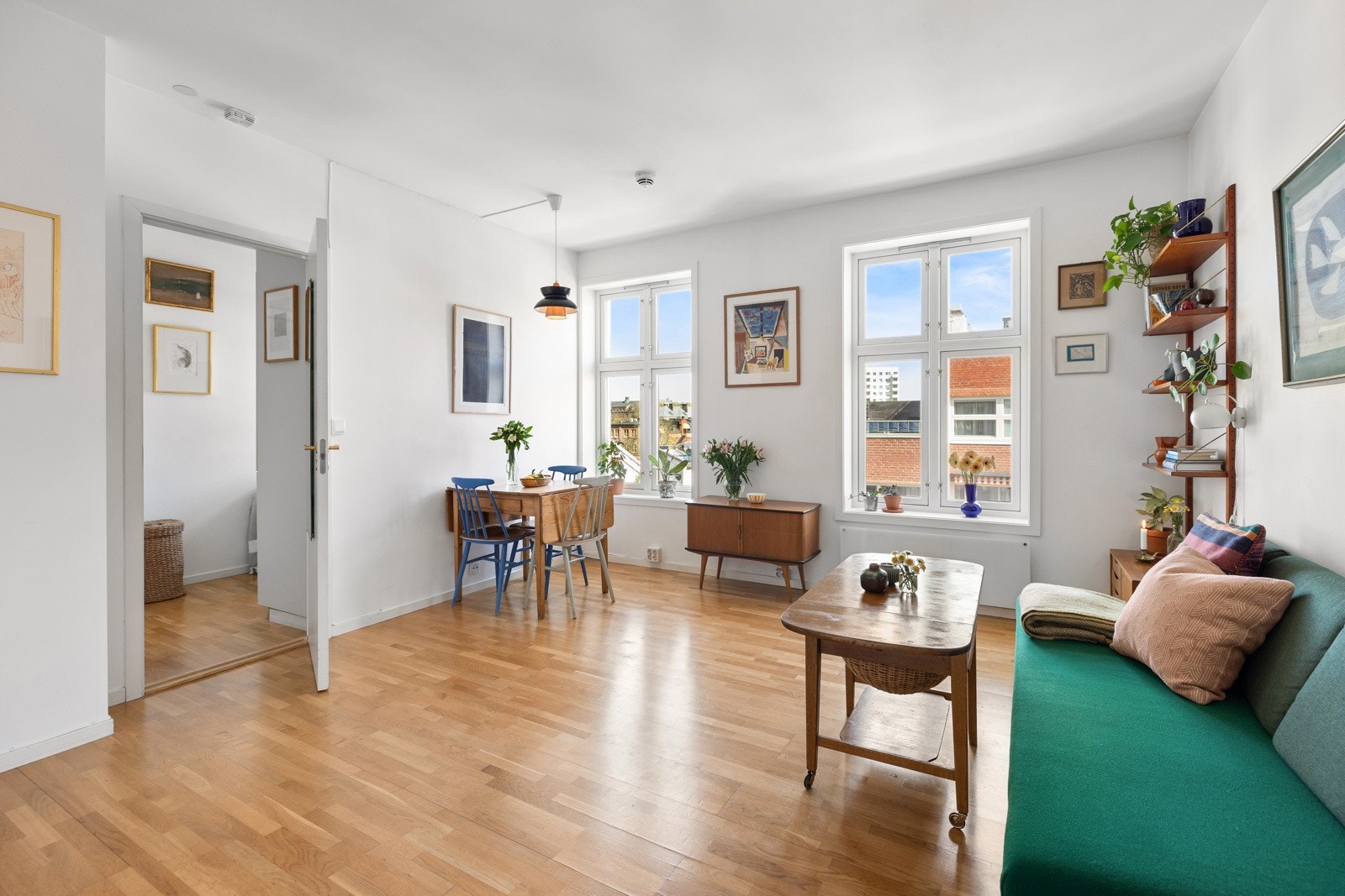 Velkommen til Maridalsveien 62 B og en lys, attraktiv 2-roms leilighet med en rolig beliggenhet Galleribilde